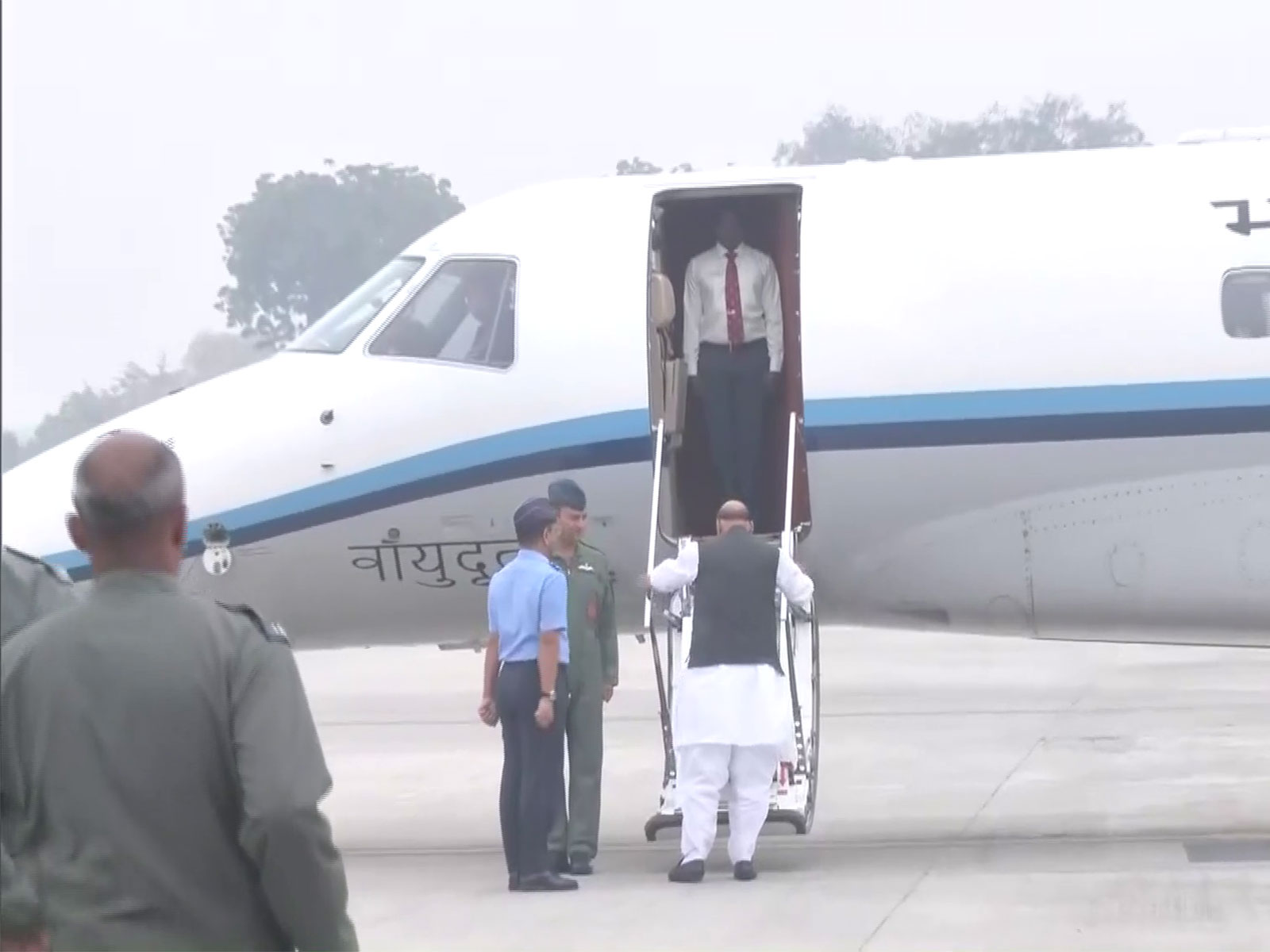 Defence Minister Rajnath Singh departs for Kuala Lumpur to attend the 12th ASEAN Defence Ministers’ Meeting Plus. (Photo/ANI) Defence Minister Rajnath Singh departs for Kuala Lumpur to attend the 12th ASEAN Defence Ministers’ Meeting Plus. (Photo/ANI)