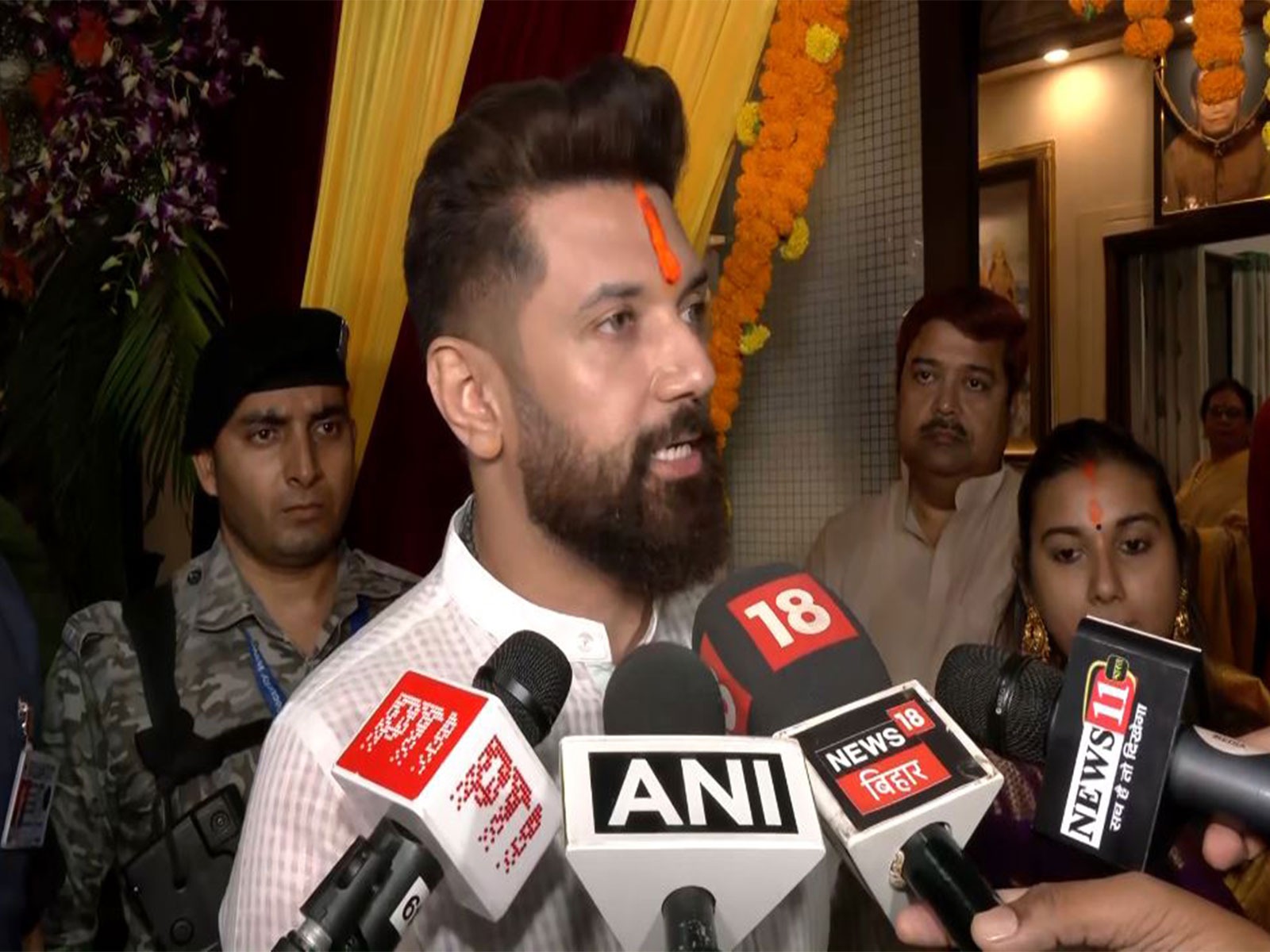 Union Minister and LJP (Ram Vilas) chief Chirag Paswan. (Photo/ANI) Union Minister and LJP (Ram Vilas) chief Chirag Paswan. (Photo/ANI)