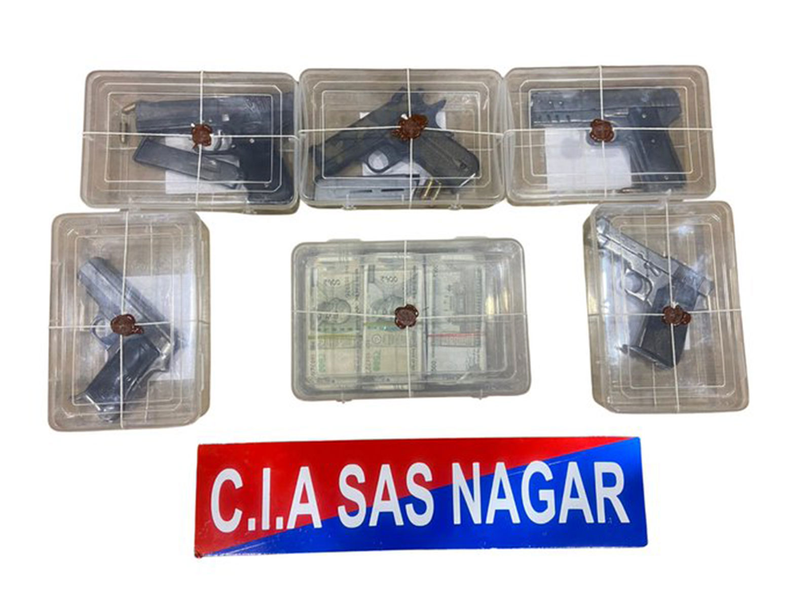 Recovered items (Photo: @DGPPunjabPolice/X) Recovered items (Photo: @DGPPunjabPolice/X)