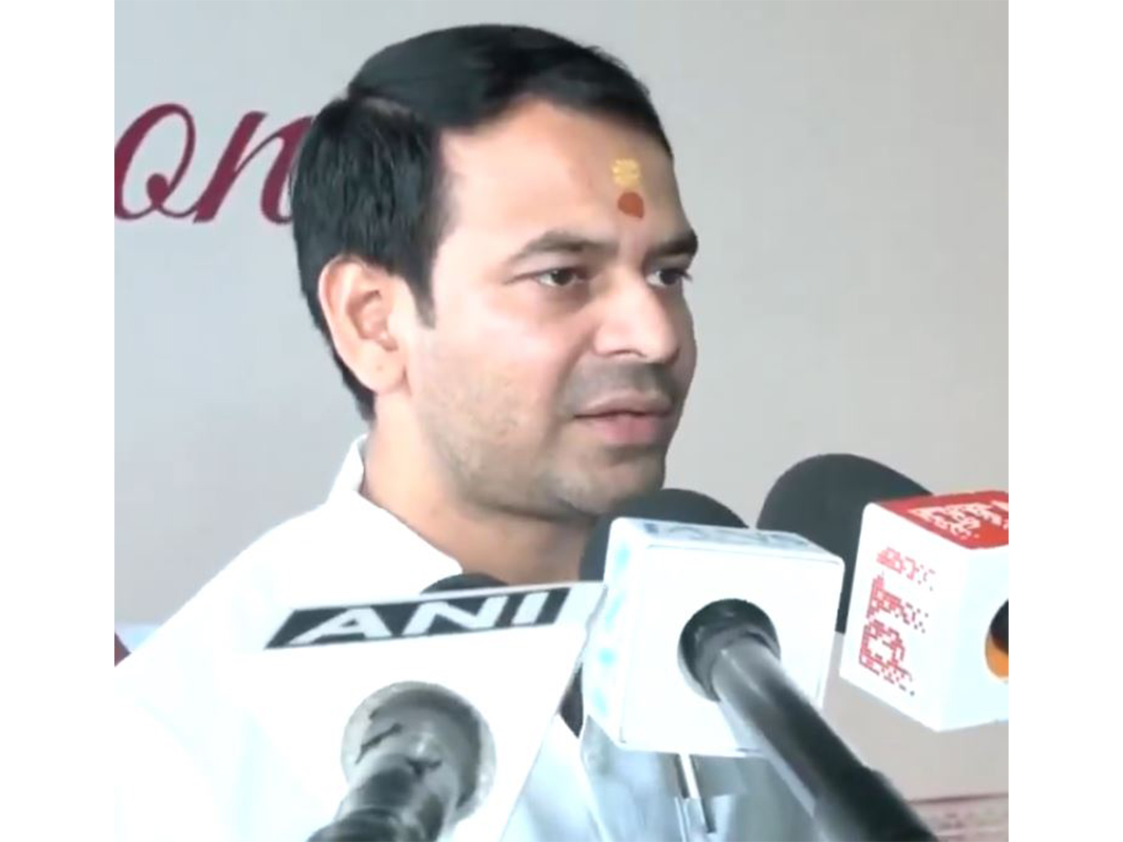 Janshakti Janata Dal (JJD) Chief Tej Pratap Yadav (Photo/ANI)