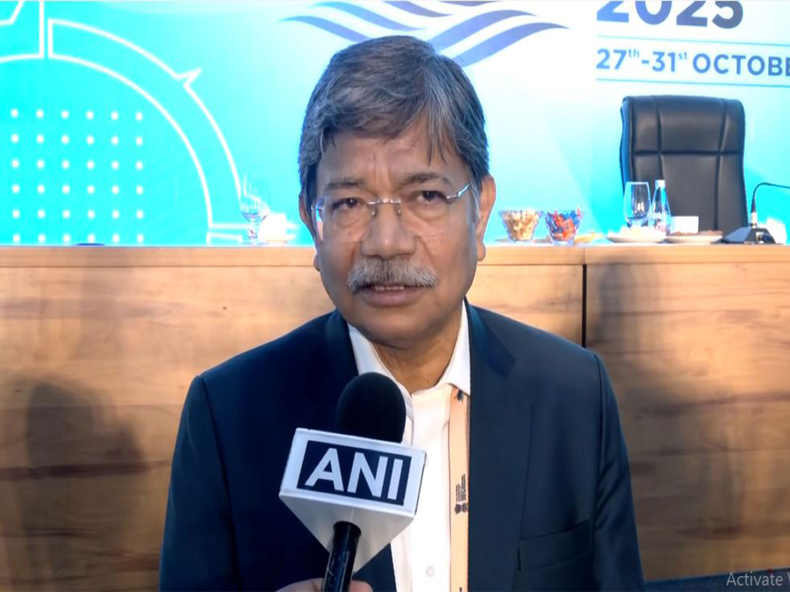 Sushil Kumar Singh, Chairman of Deendayal Port Authority (Photo/ANI) Sushil Kumar Singh, Chairman of Deendayal Port Authority (Photo/ANI)