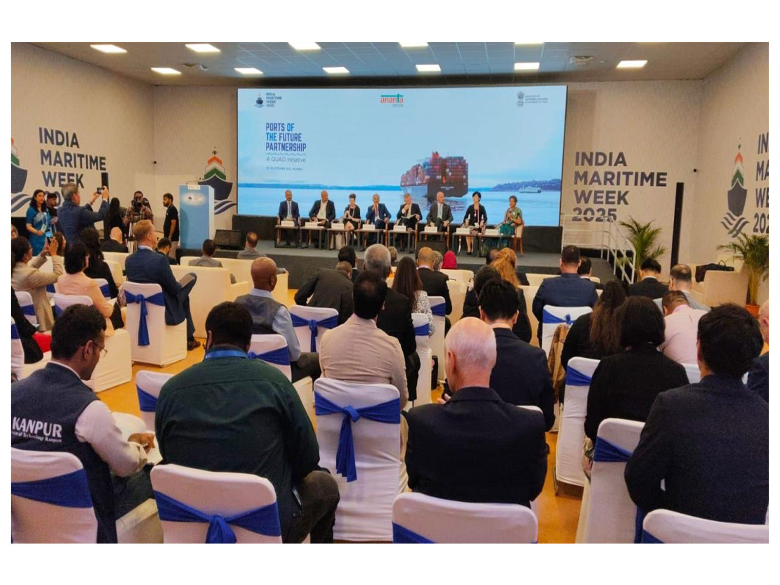 India hosts first Quad Ports of the Future Conference. (Photo:X/MEAIndia) India hosts first Quad Ports of the Future Conference. (Photo:X/MEAIndia)