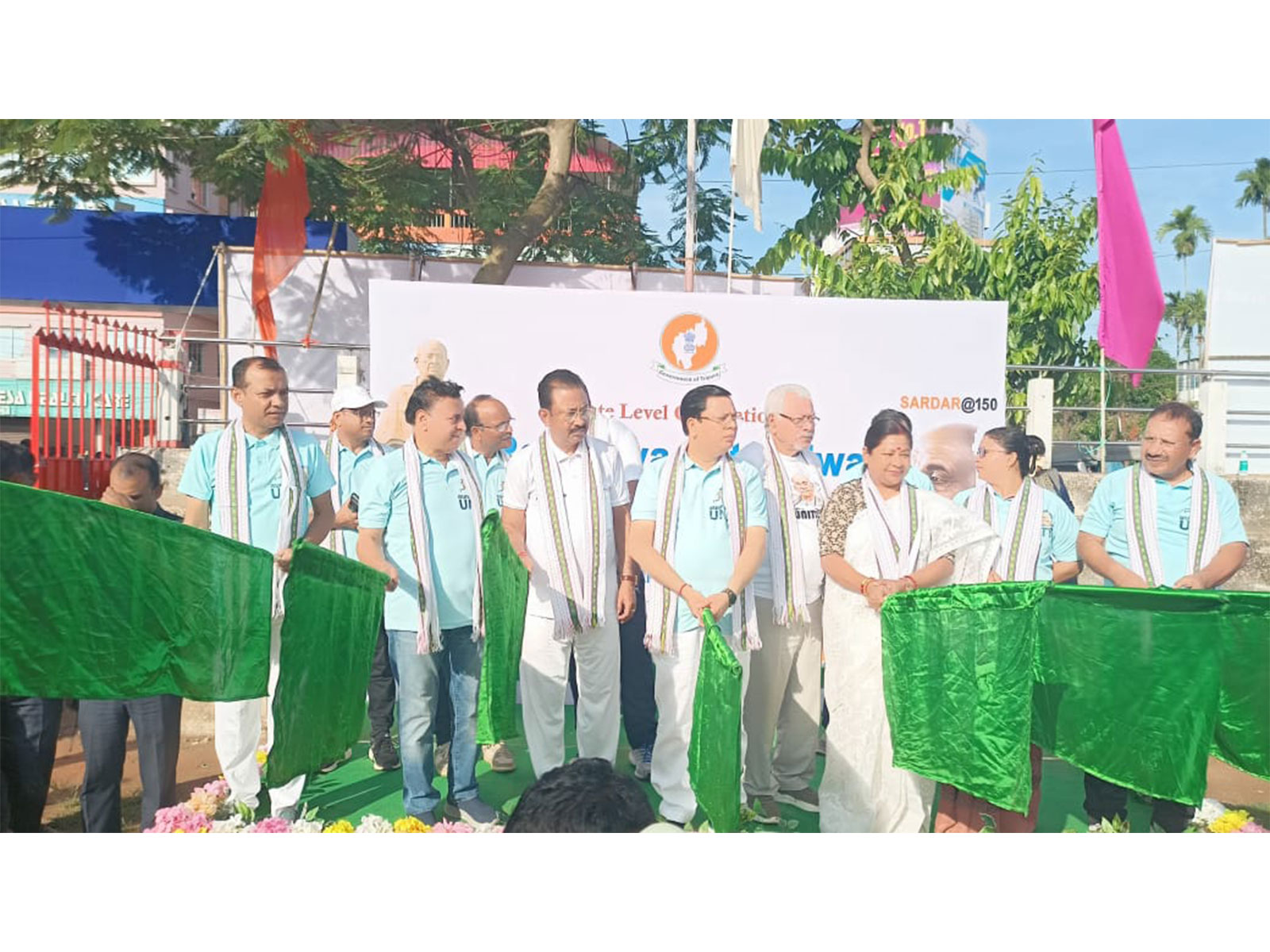 Rashtriya Ekta Diwas rally held at Astabal Ground (Photo/ANI) Rashtriya Ekta Diwas rally held at Astabal Ground (Photo/ANI)