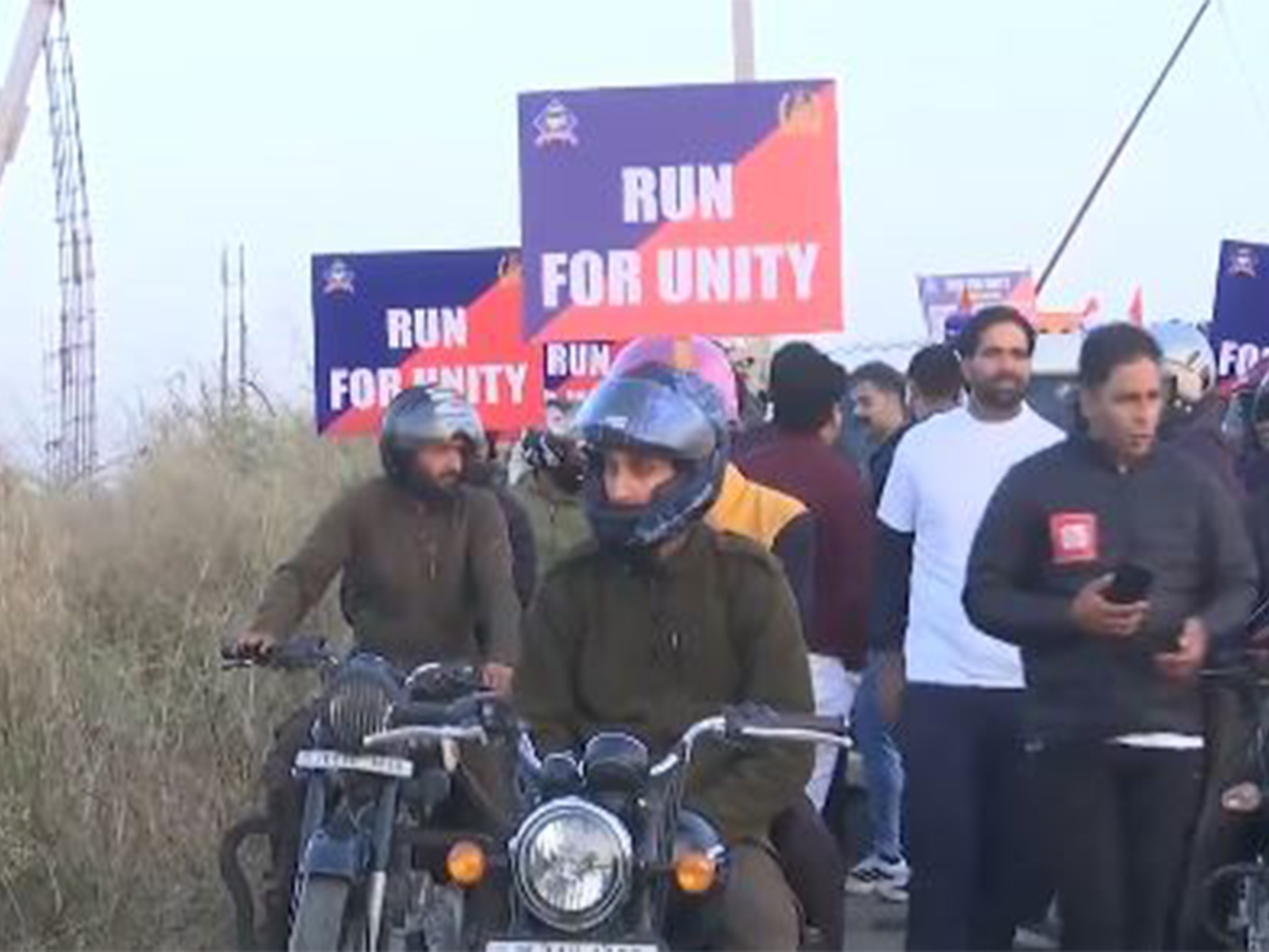 Run for Unity held in Rajouri (Photo/ANI) Run for Unity held in Rajouri (Photo/ANI)