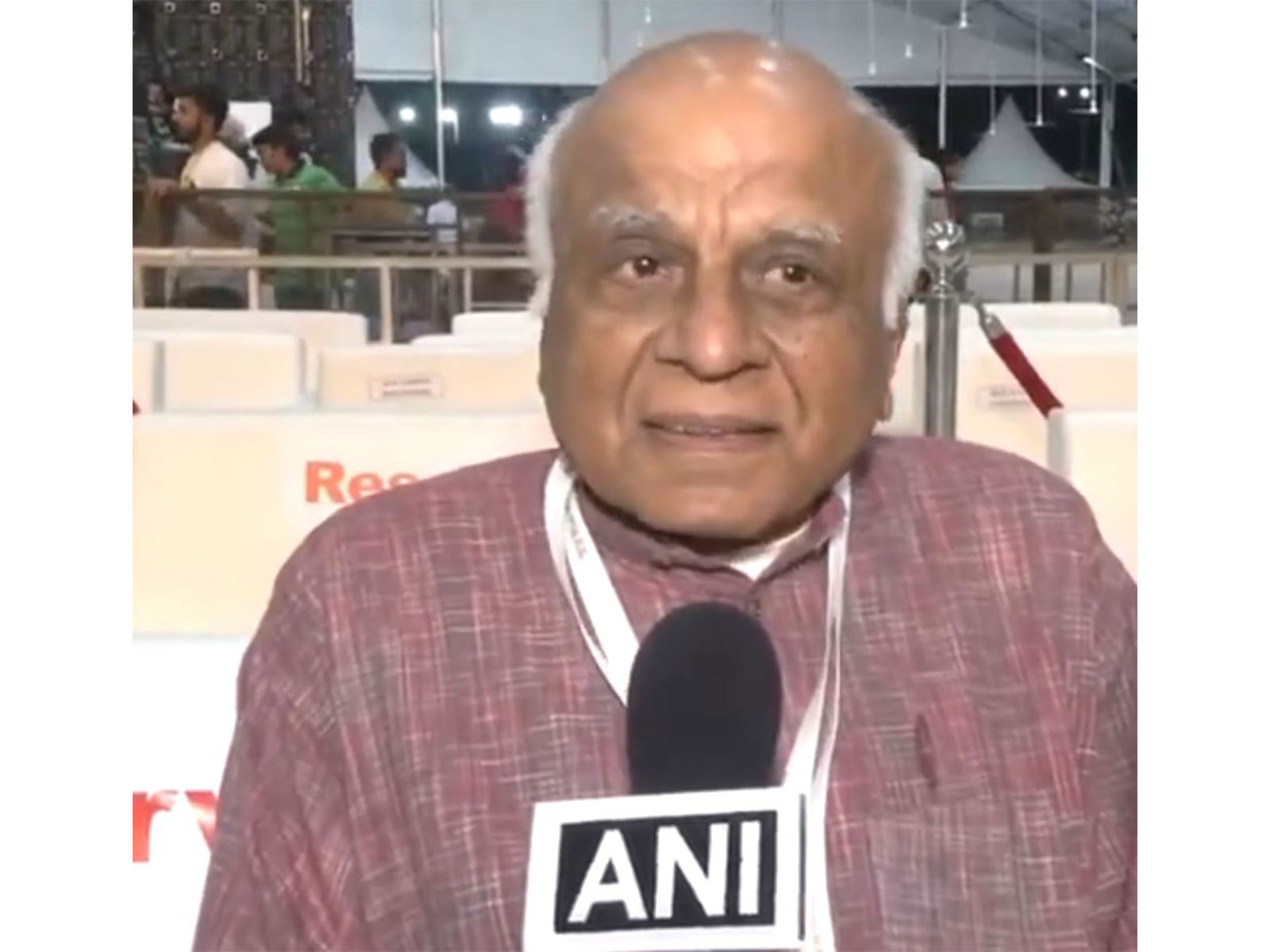 Gautam Patel, grandson of Sardar Vallabhbhai Patel (Photo/ANI) Gautam Patel, grandson of Sardar Vallabhbhai Patel (Photo/ANI)