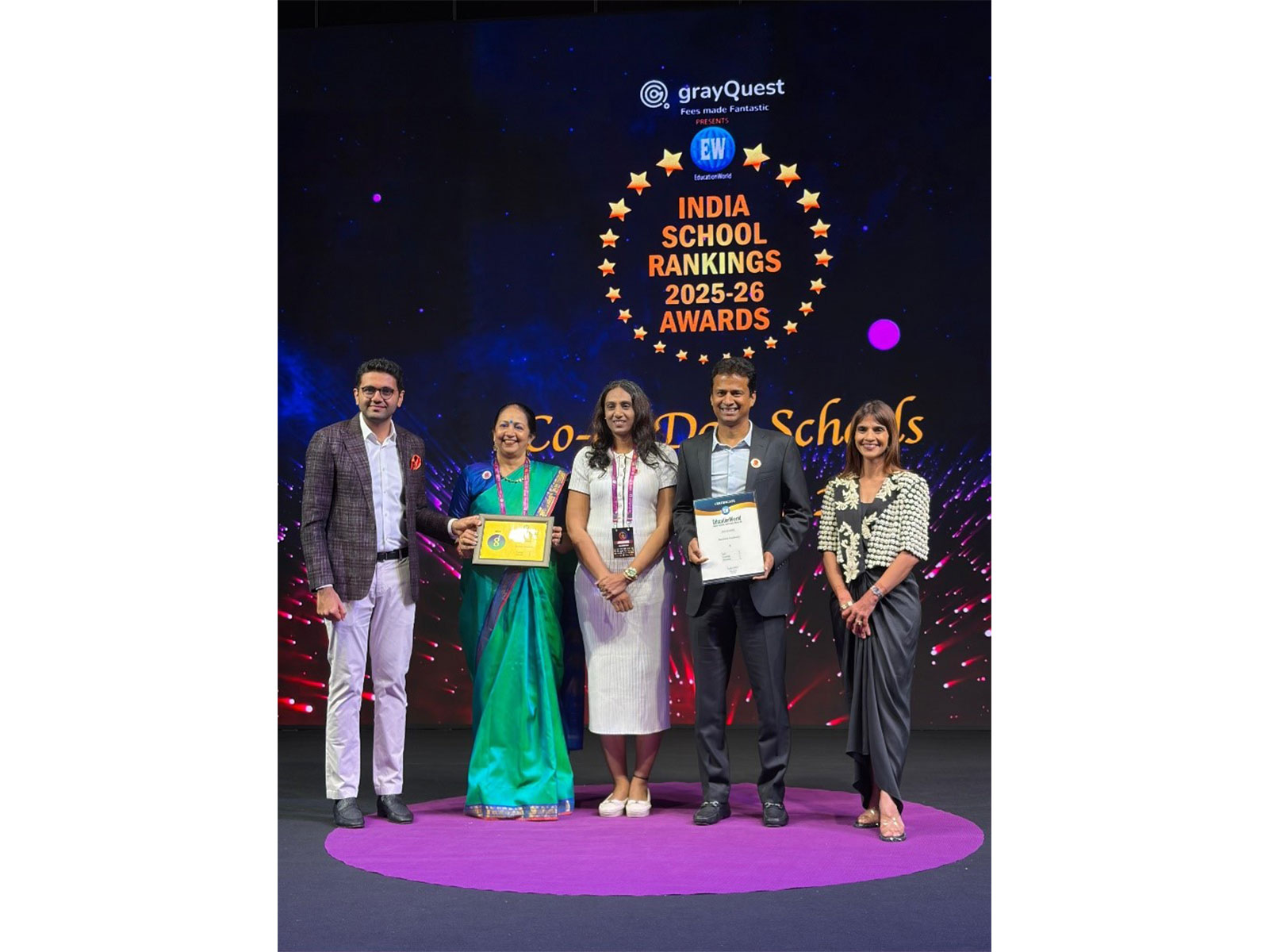 Suchitra Academy Ranked No. 1 in Telangana in the EducationWorld India School Rankings 2025