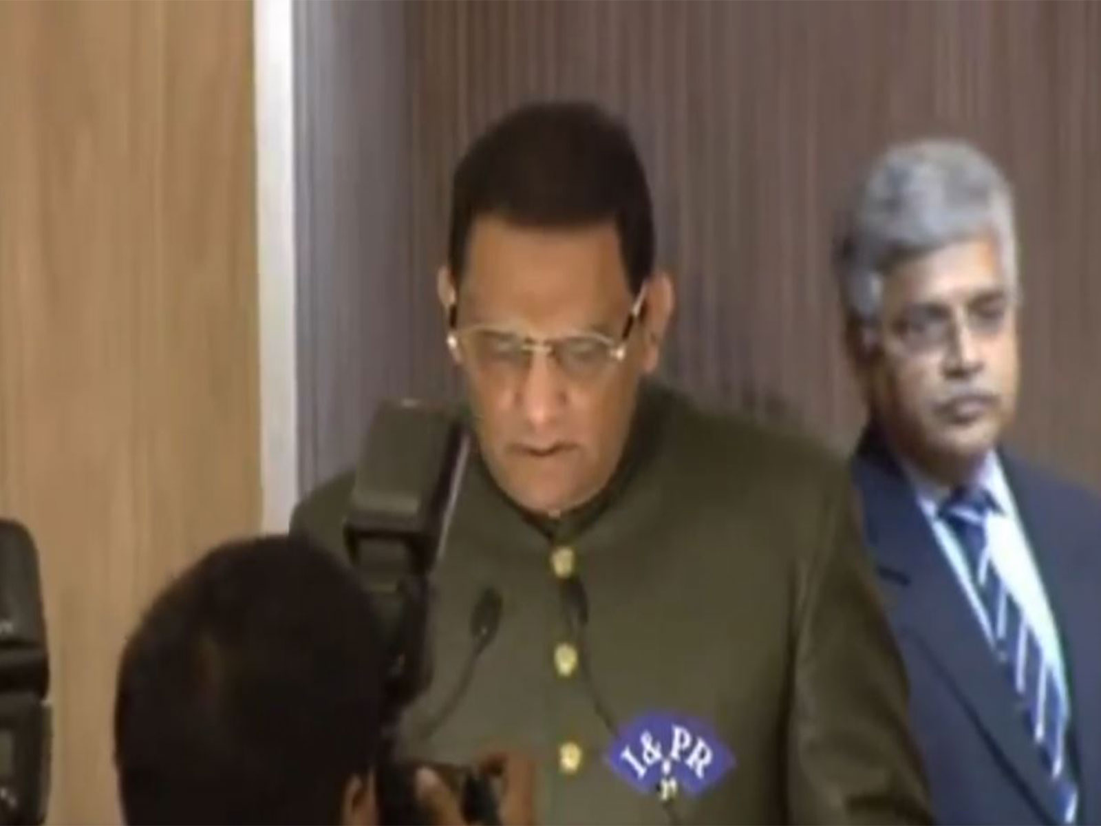 Mohammad Azharuddin sworn in as Minister in Telangana Cabinet (Photo/ Telangana Govt) Mohammad Azharuddin sworn in as Minister in Telangana Cabinet (Photo/ Telangana Govt)