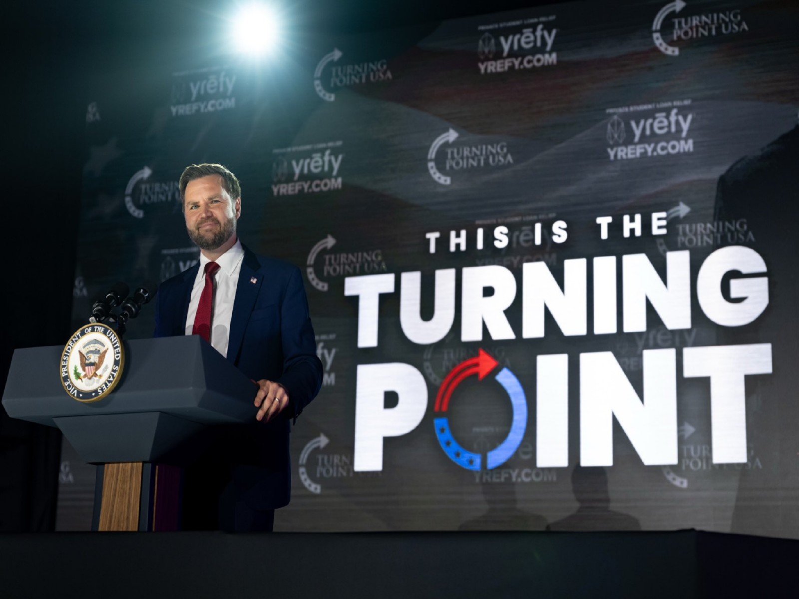 US Vice President JD Vance at Turning Point USA event (Photo: X@VP) US Vice President JD Vance at Turning Point USA event (Photo: X@VP)