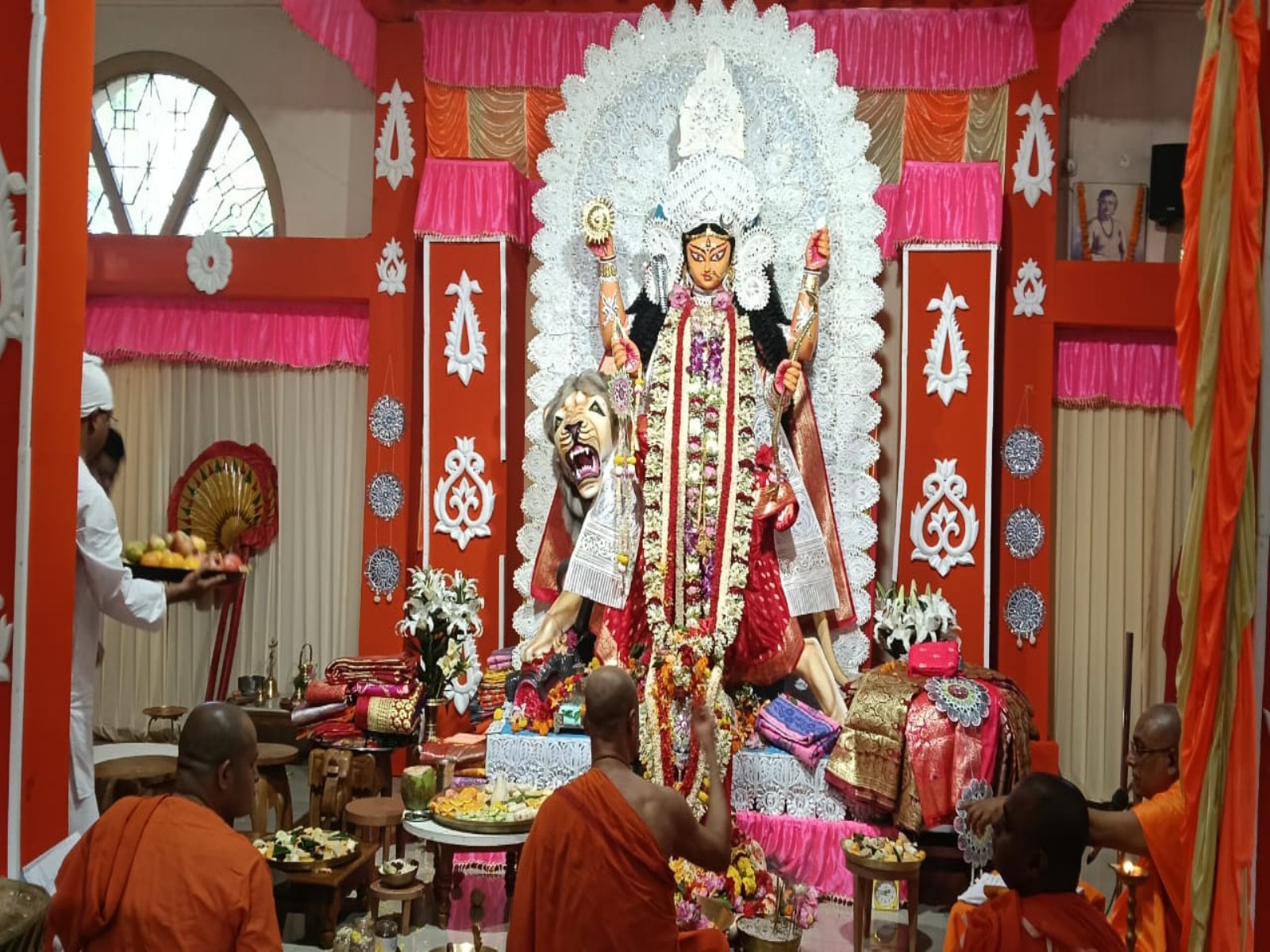 Maa Jagadhatri (Photo/ANI) Maa Jagadhatri (Photo/ANI)