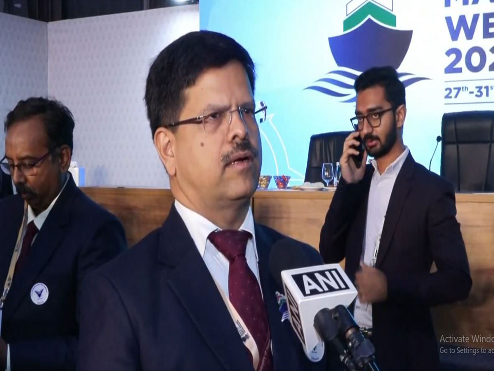 VOC Port Authority Chairman, Susanta Kumar Purohit (Photo/ANI) VOC Port Authority Chairman, Susanta Kumar Purohit (Photo/ANI)