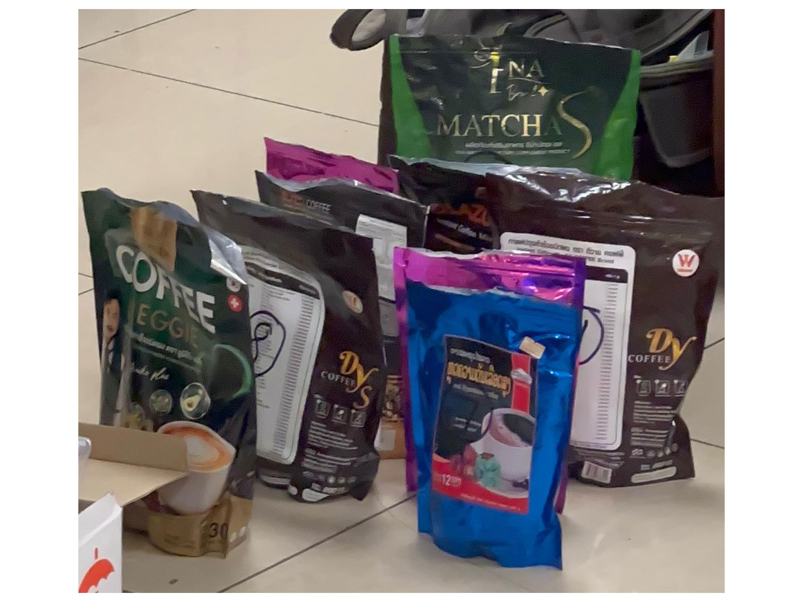 Packets seized by DRI (Photo/DRI) Packets seized by DRI (Photo/DRI)