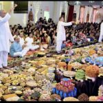 Over 1000 dishes create the Annakut at BAPS Flushing Swaminarayan…