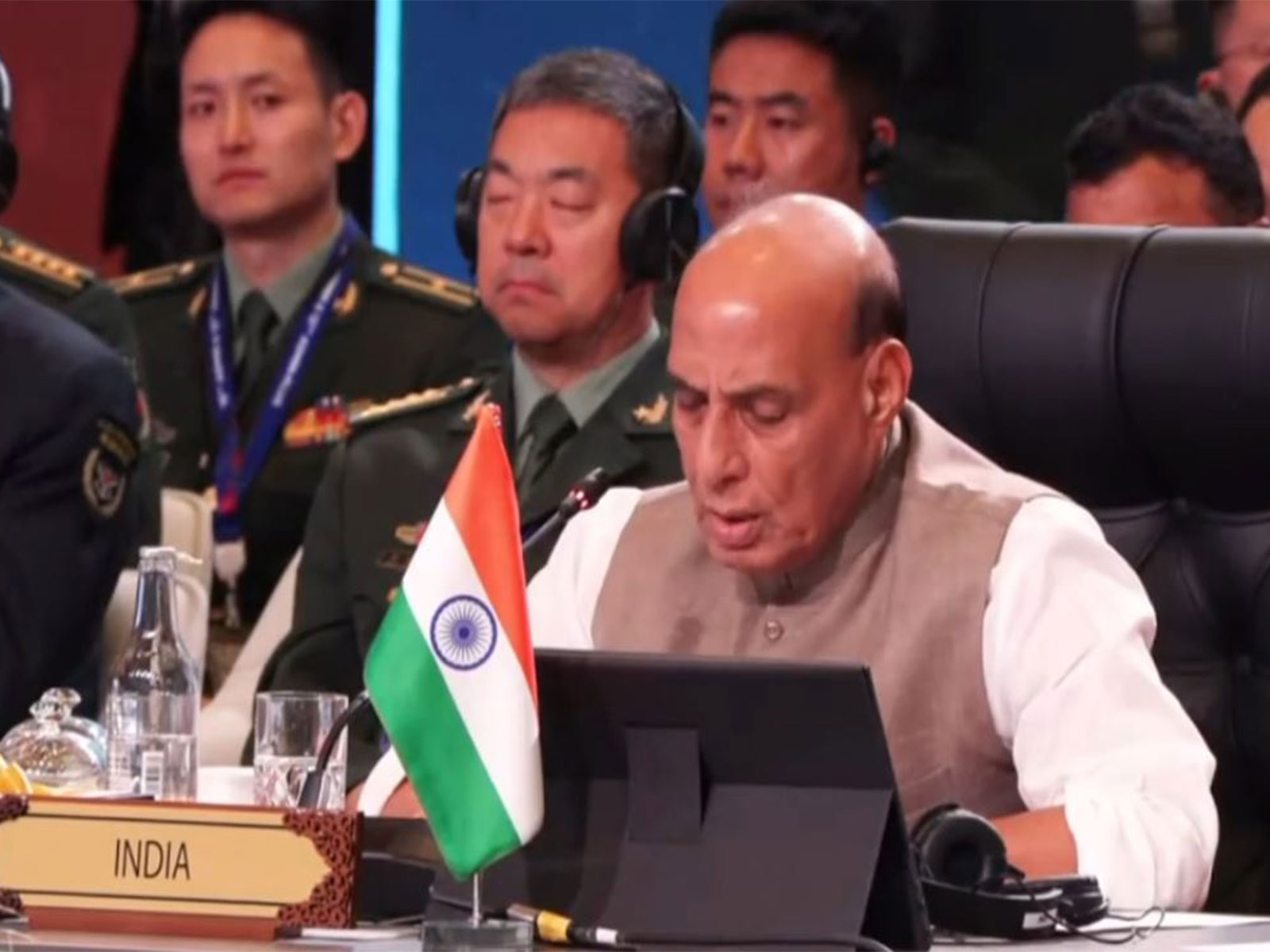 Defence Minister Rajnath Singh Addressing the 12th ADMM-Plus forum in Kuala Lumpur, Malaysia (Photo/X@rajnathsingh) Defence Minister Rajnath Singh Addressing the 12th ADMM-Plus forum in Kuala Lumpur, Malaysia (Photo/X@rajnathsingh)