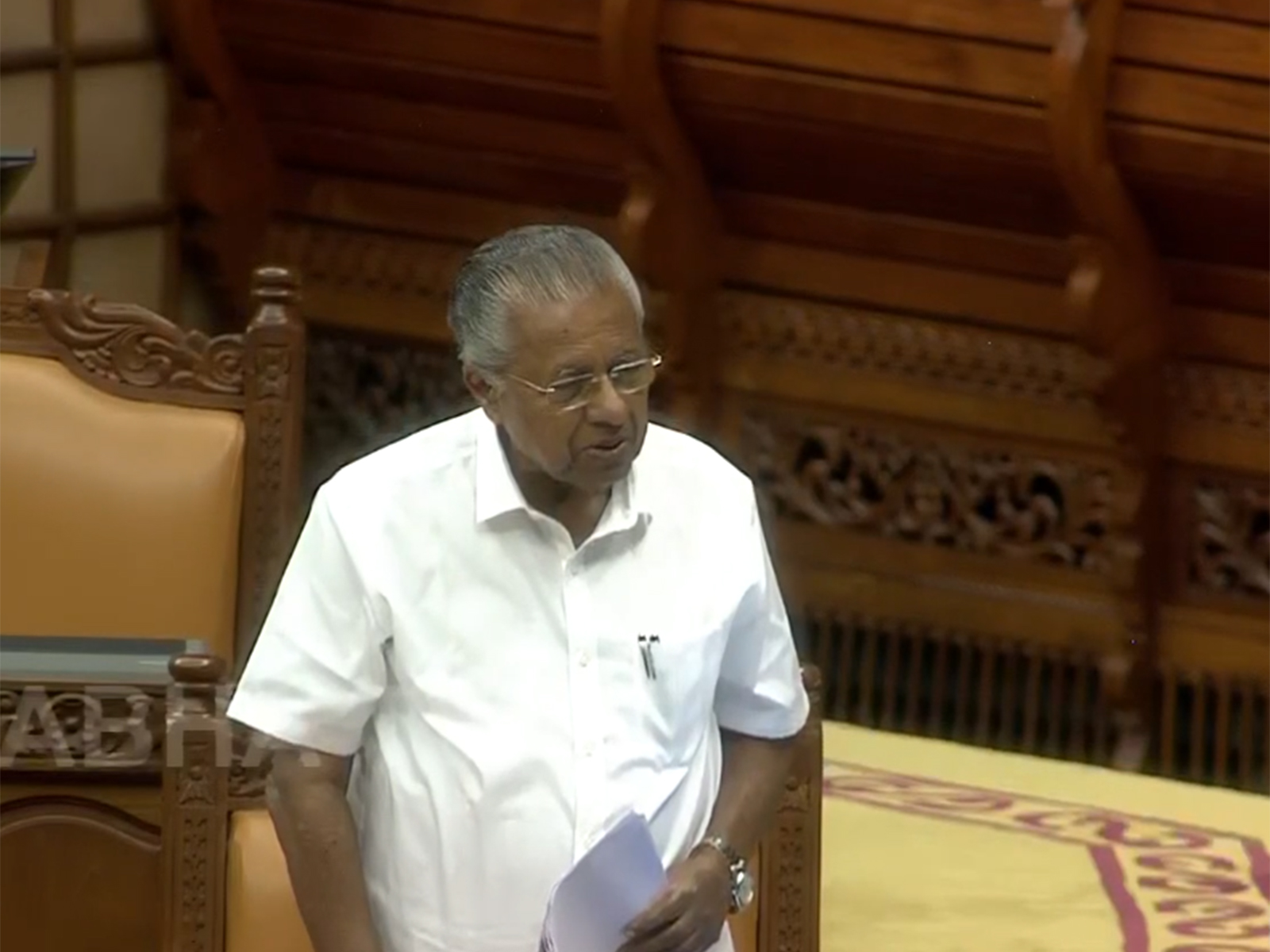 CM Pinarayi Vijayan at Kerala Legislative Assembly Special Session (Photo/Kerala Assembly) CM Pinarayi Vijayan at Kerala Legislative Assembly Special Session (Photo/Kerala Assembly)