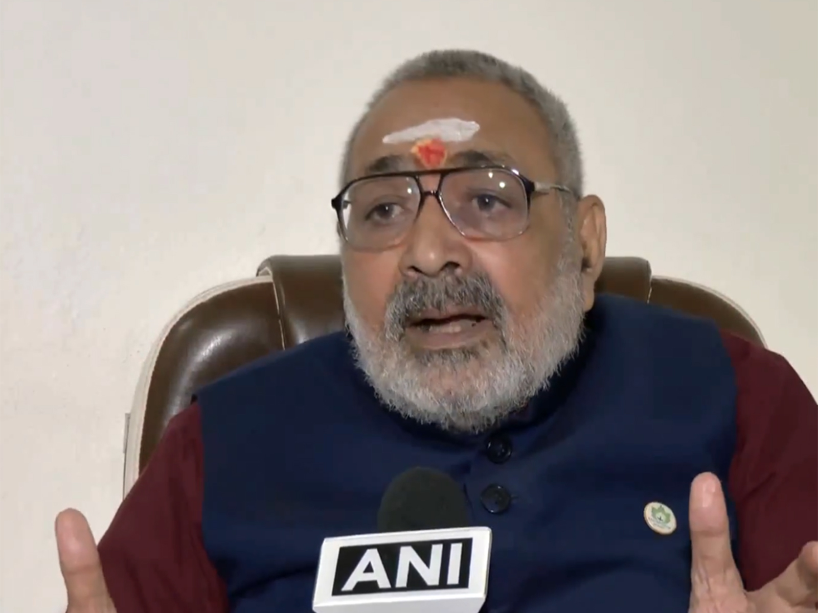 Union Minister Giriraj Singh (Photo/ANI) Union Minister Giriraj Singh (Photo/ANI)