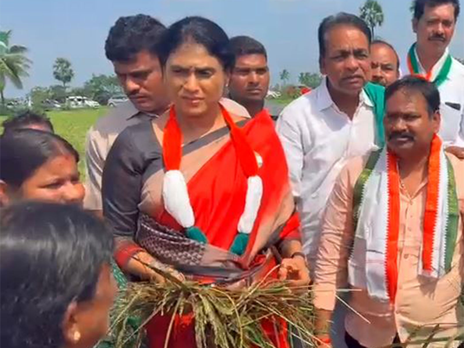 Andhra Pradesh Congress Committee Chief YS Sharmila Reddy. (Photo/ANI) Andhra Pradesh Congress Committee Chief YS Sharmila Reddy. (Photo/ANI)