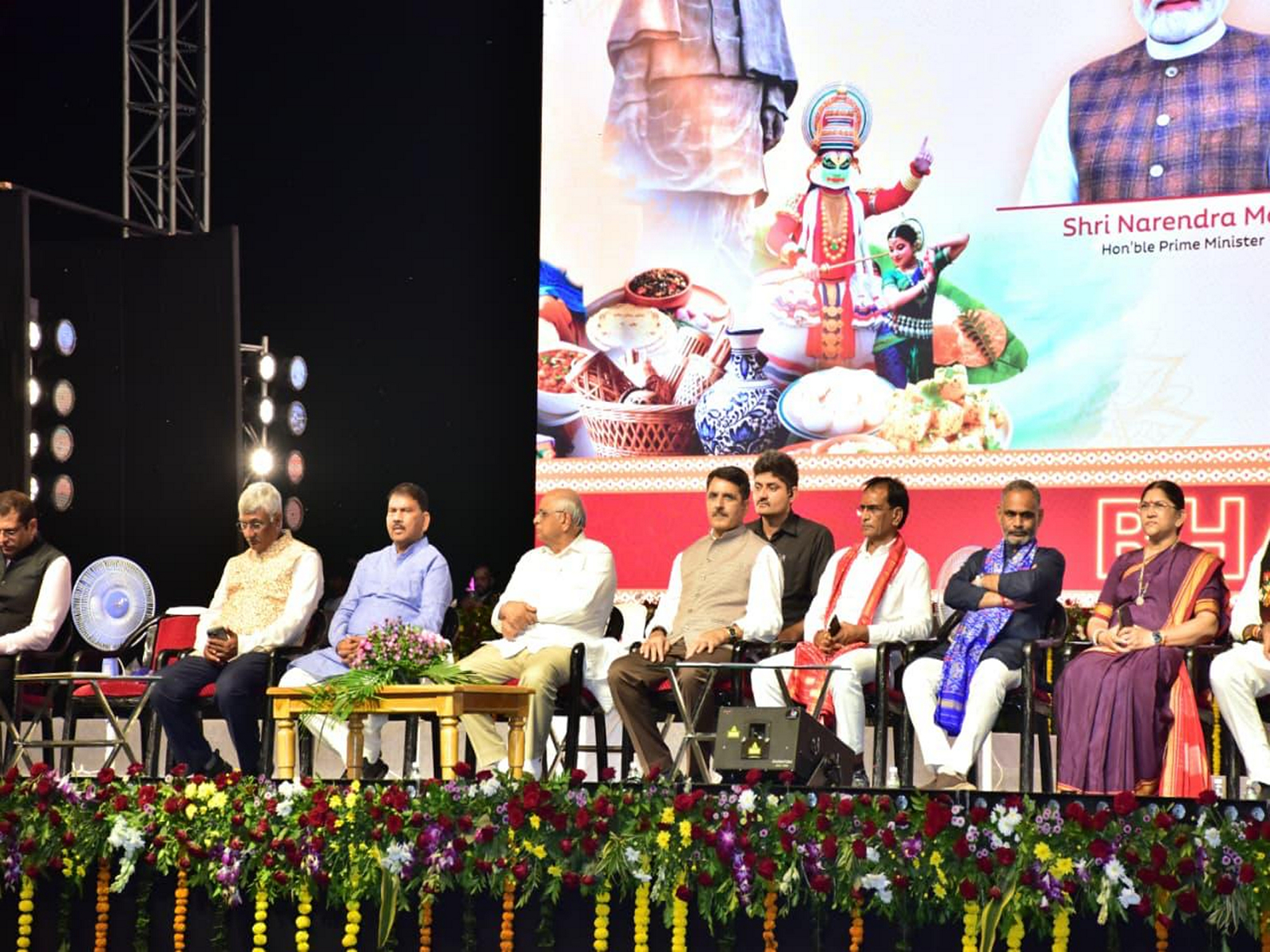Visual from the Bharat Parv-2025 (Photo: Gujarat CMO) Visual from the Bharat Parv-2025 (Photo: Gujarat CMO)