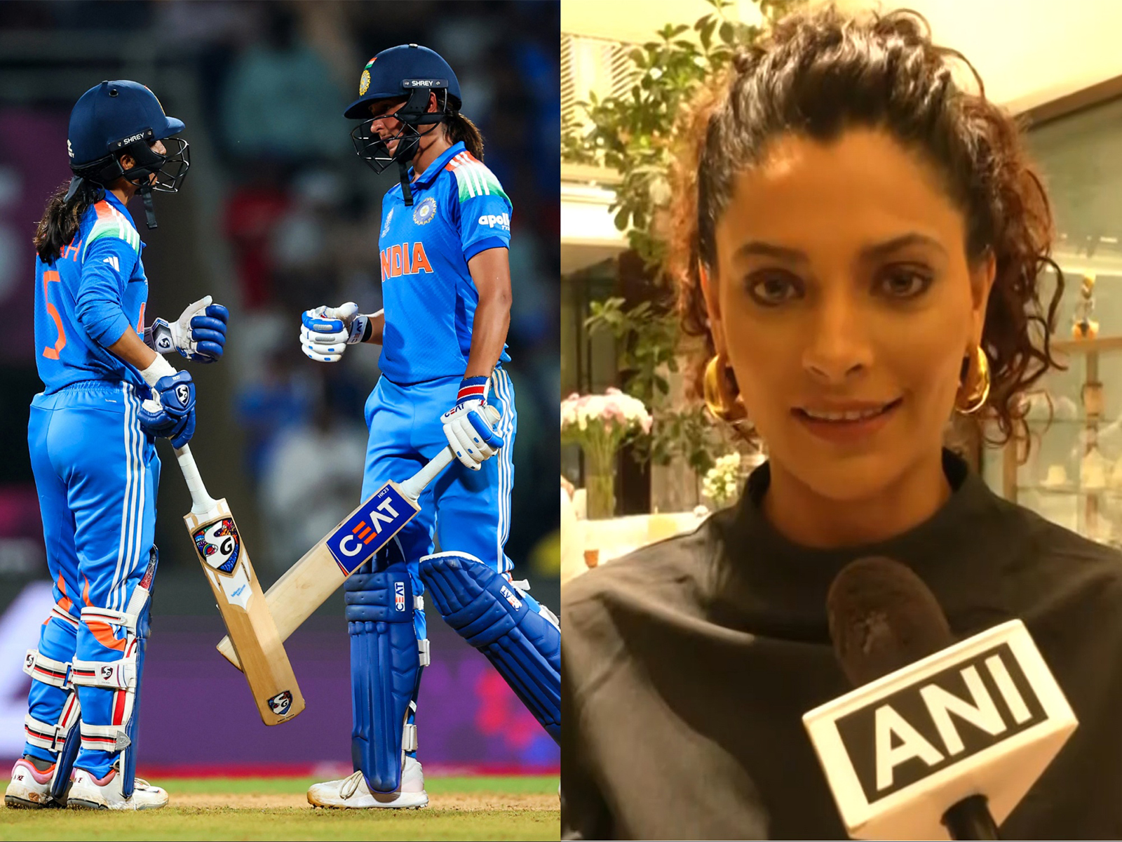 Saiyami Kher awaits Women's World Cup finals (Photo/ANI) Saiyami Kher awaits Women's World Cup finals (Photo/ANI)
