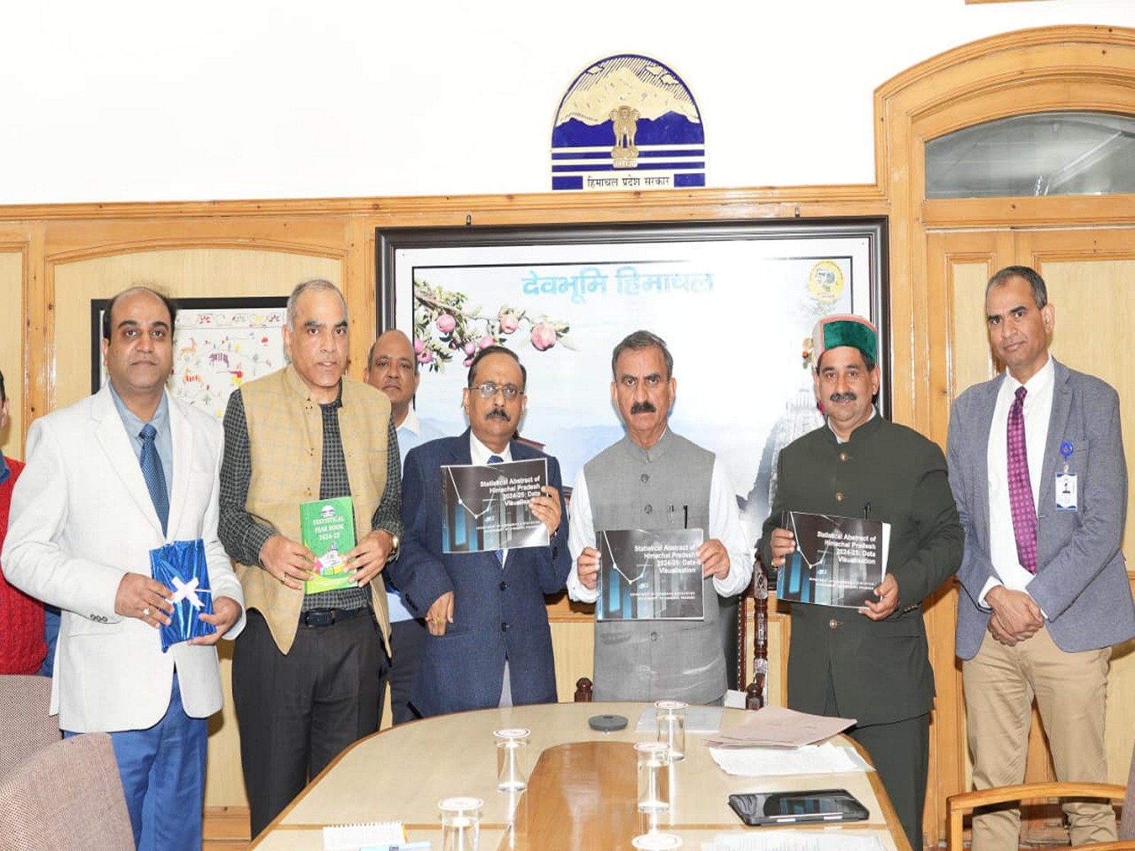 Himachal Pradesh CM Sukhu released two key statistical publications. (Photo/CMO) Himachal Pradesh CM Sukhu released two key statistical publications. (Photo/CMO)