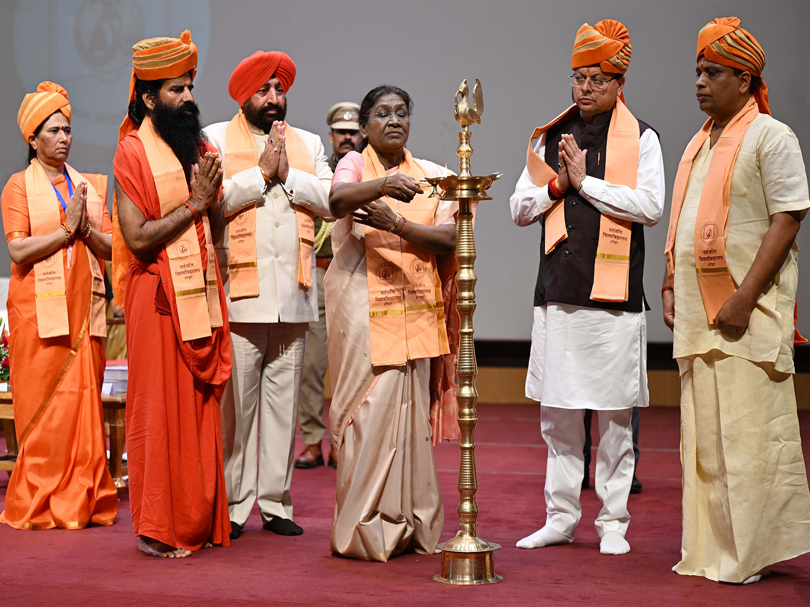 President Droupadi Murmu graces convocation ceremony of University of Patanjali in Haridwar (Photo: PIB/President's Secretariat) President Droupadi Murmu graces convocation ceremony of University of Patanjali in Haridwar (Photo: PIB/President's Secretariat)