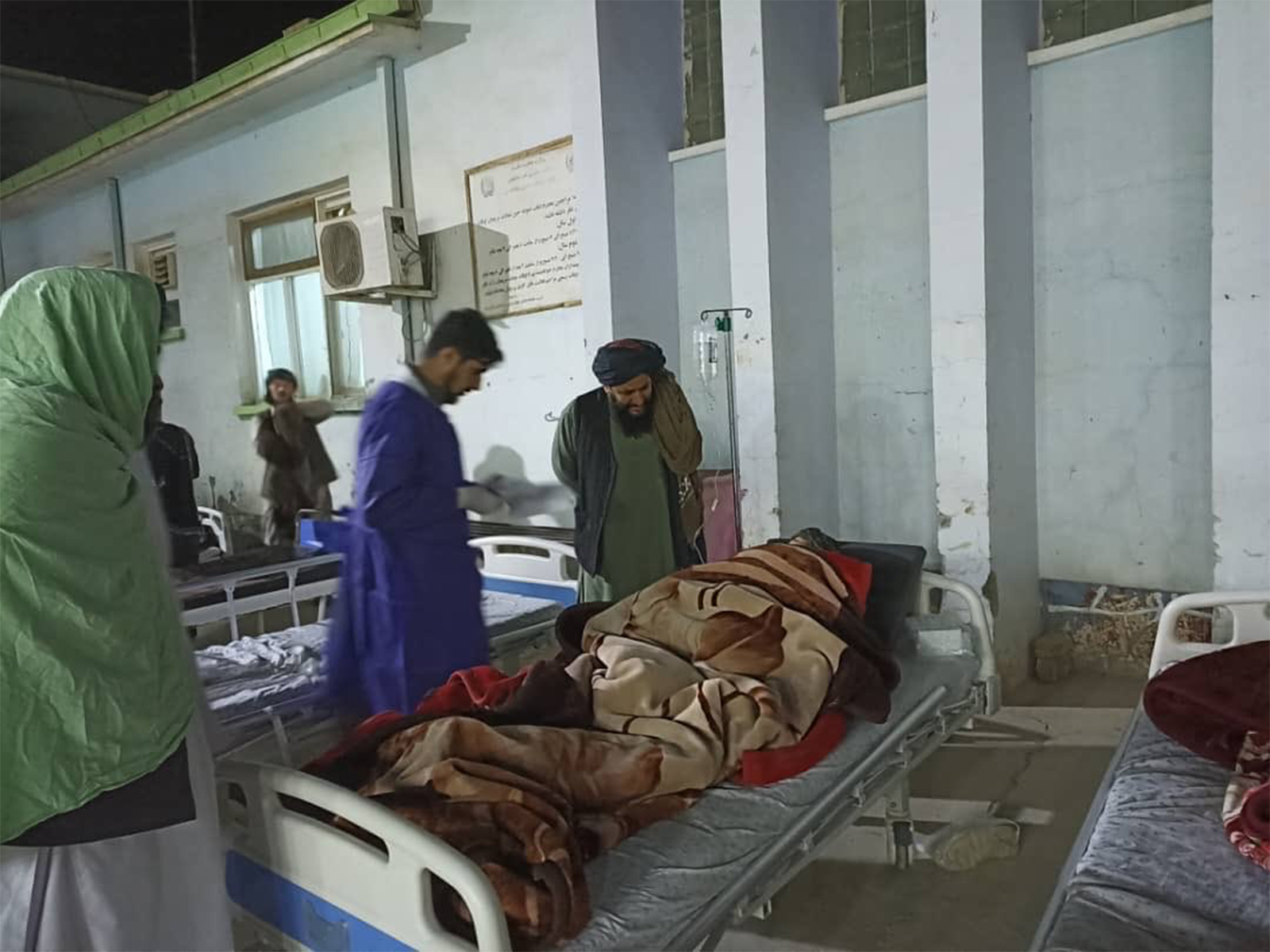 Injured people were taken to hospital for treatment following the powerful earthquake in Afghanistan (Photo/@AfghanistanNDMA)