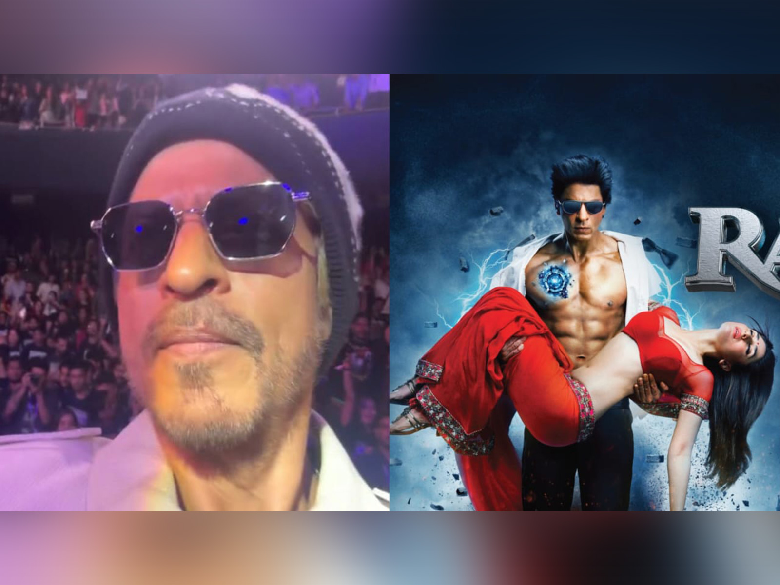 Srk (L) Ra. One poster (R) (Photo/Instagram@iamsrk/Amazon Prime) Srk (L) Ra. One poster (R) (Photo/Instagram@iamsrk/Amazon Prime)