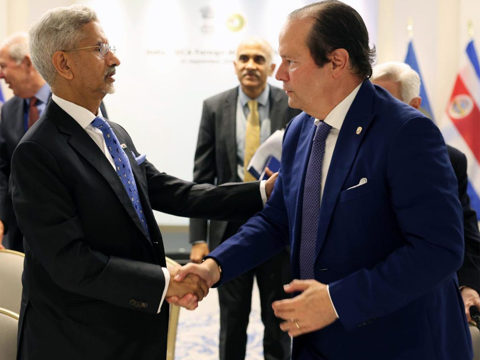 EAM Jaishankar with Panama’s Foreign Minister Javier Martinez-Acha Vasquez (File Photo/ X@DrSJaishankar)