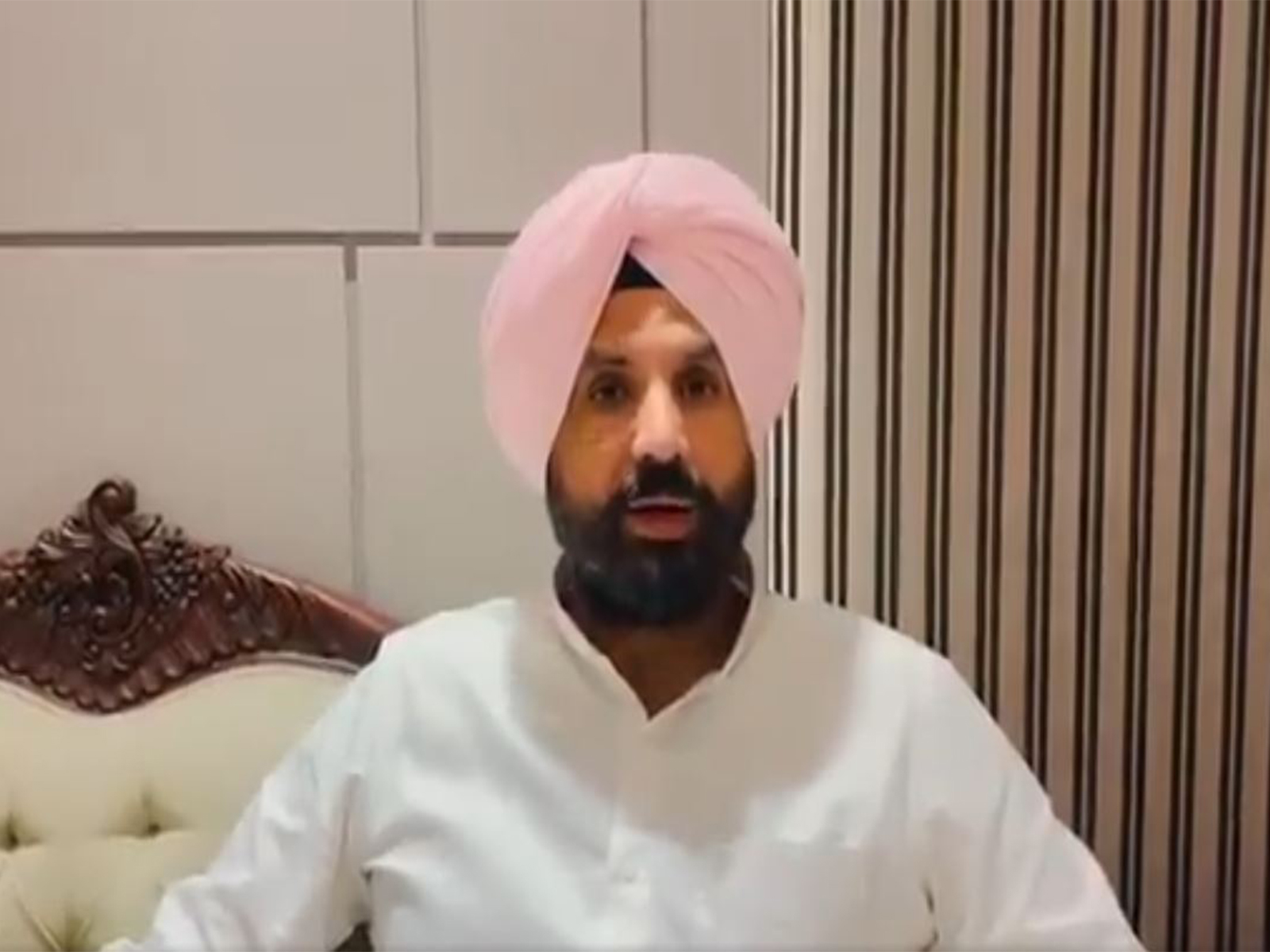 Punjab Congress chief and Ludhiana MP Amarinder Singh Raja Warring. (Photo/ANI) Punjab Congress chief and Ludhiana MP Amarinder Singh Raja Warring. (Photo/ANI)