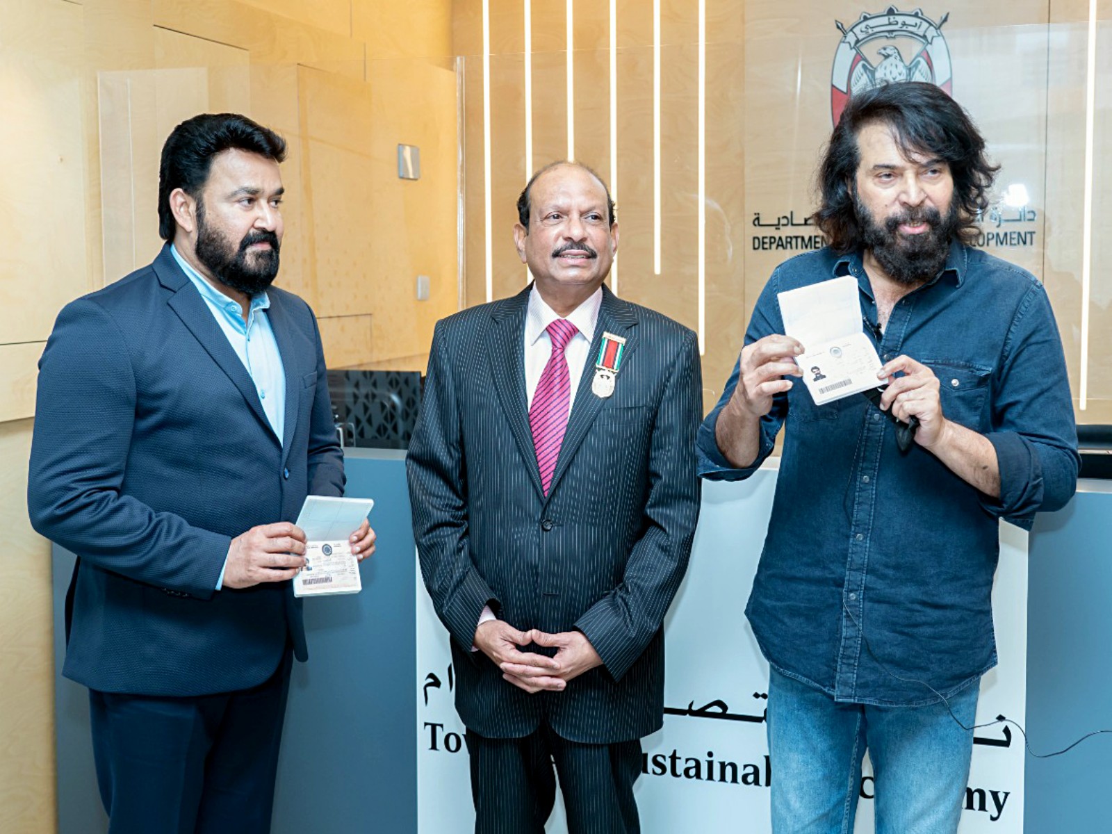 Actors Mohanlal and Mammootty (Image source: ANI) Actors Mohanlal and Mammootty (Image source: ANI)