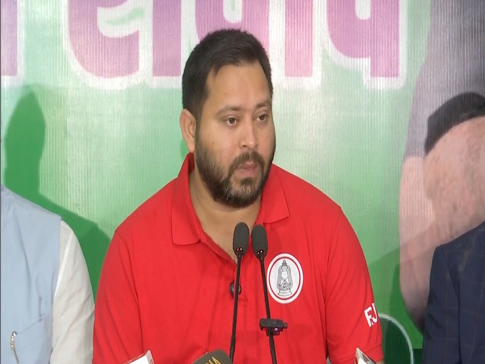 Mahagathbandhan’s Chief Minister’s face and Rashtriya Janata Dal (RJD) leader Tejashwi Yadav (Photo/ANI) Mahagathbandhan’s Chief Minister’s face and Rashtriya Janata Dal (RJD) leader Tejashwi Yadav (Photo/ANI)