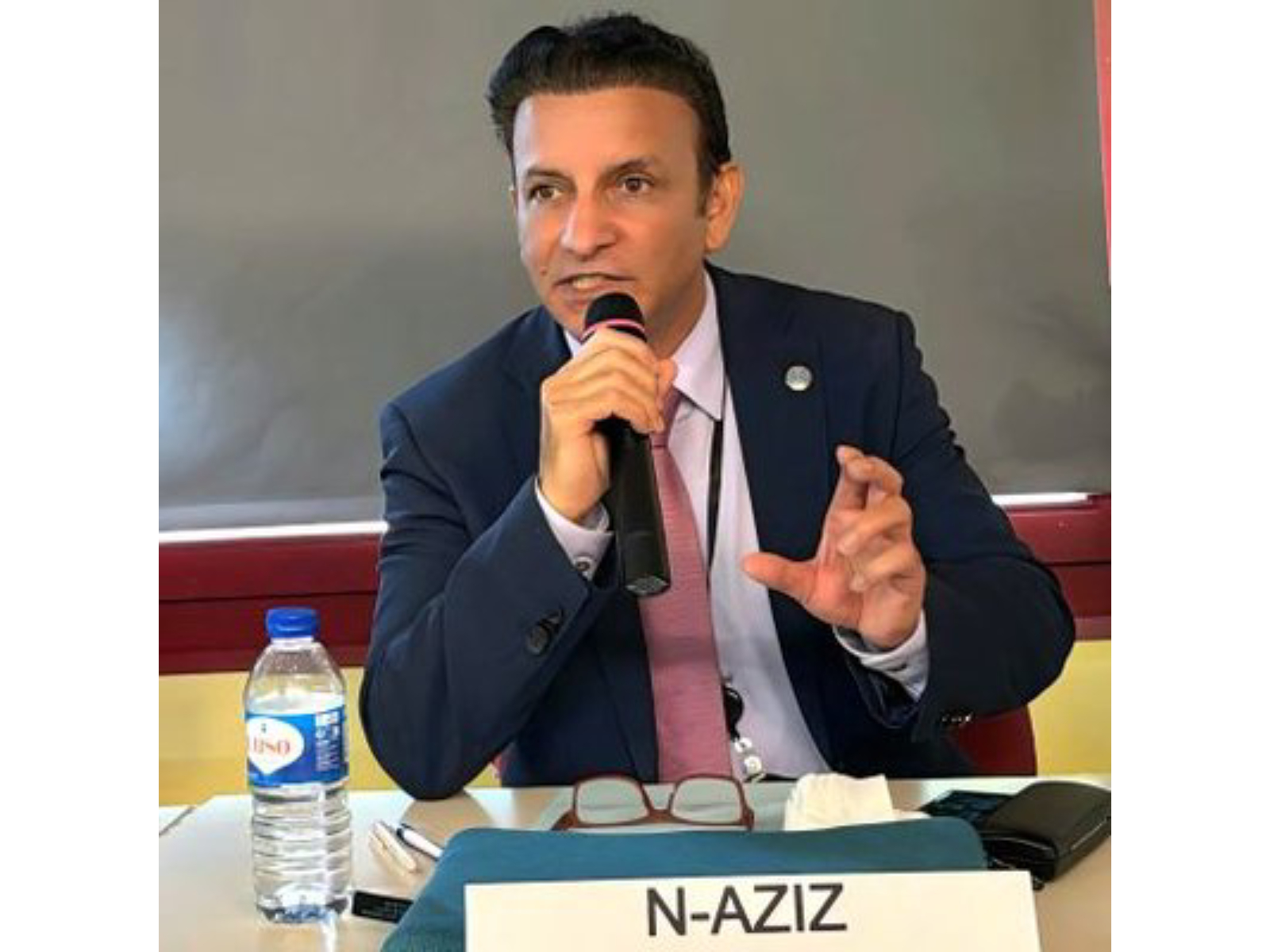 Sardar Nasir Aziz Khan, Spokesperson of the United Kashmir People’s National Party (UKPNP). (Photo: X/@NasirKhanUKPNP)