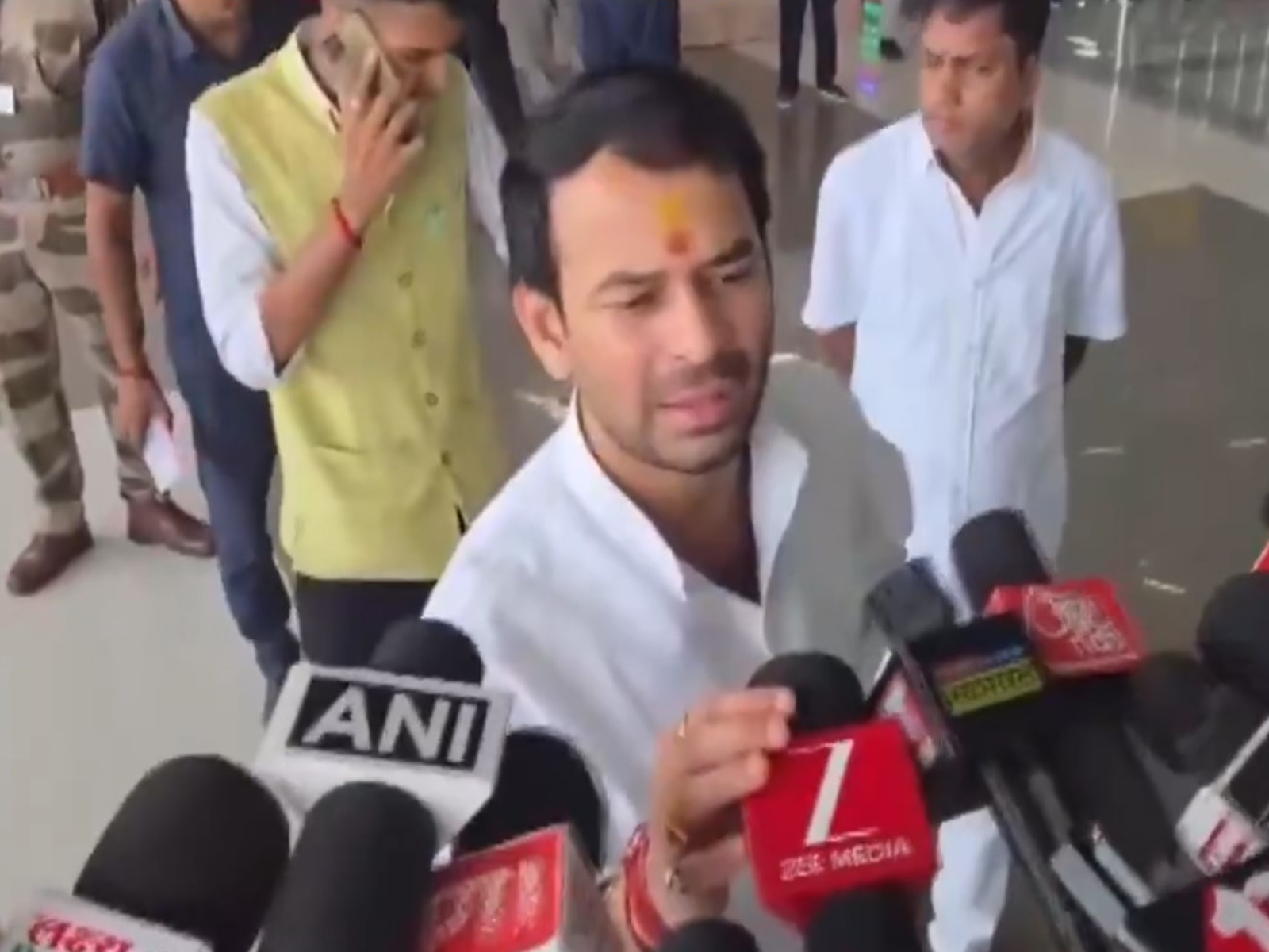 Janshakti Janata Dal chief Tej Pratap Yadav (Photo: ANI) Janshakti Janata Dal chief Tej Pratap Yadav (Photo: ANI)