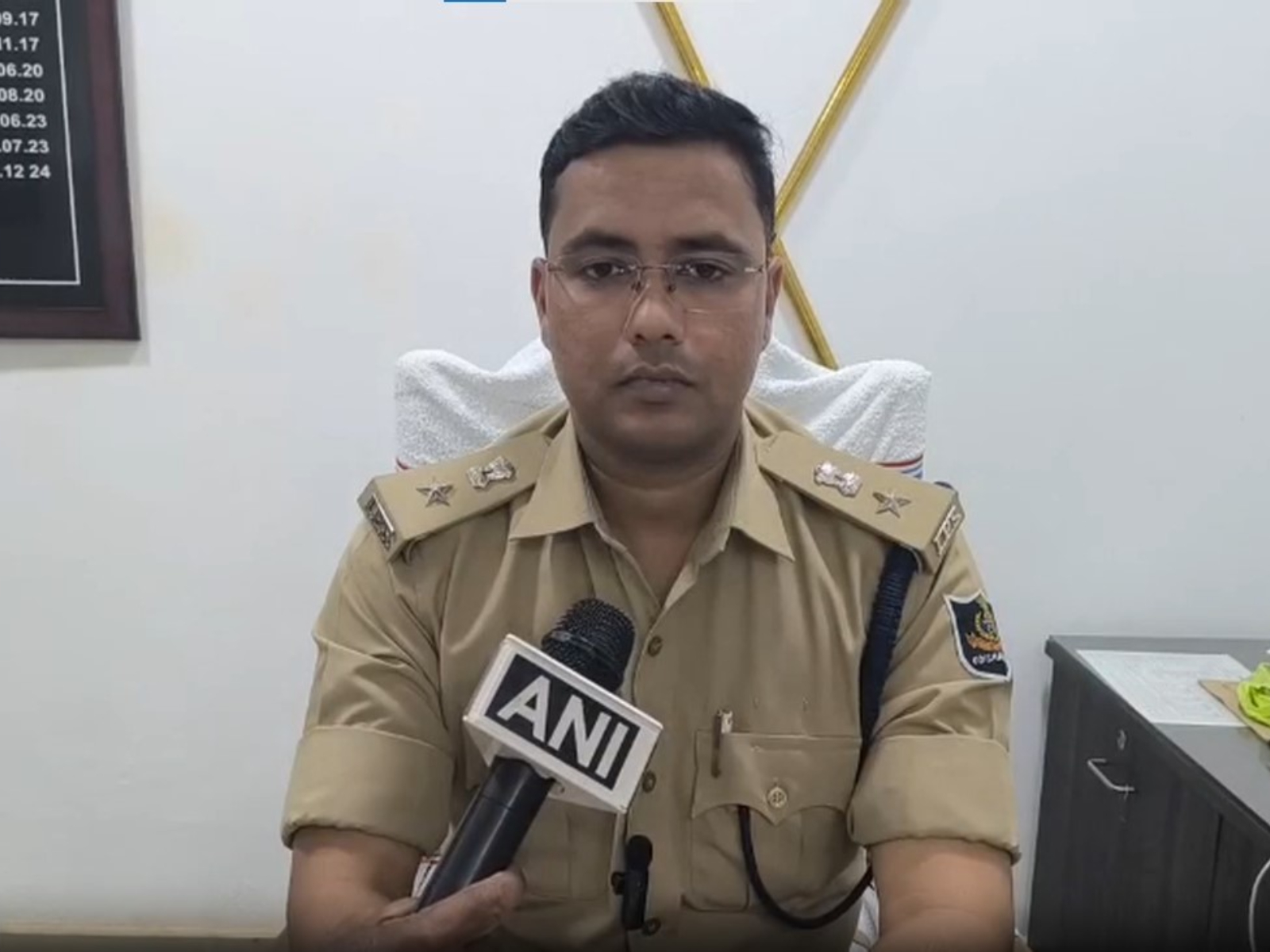 Superintendent of Police (SP) Jagatsinghpur Ankit Verma (Photo/ANI) Superintendent of Police (SP) Jagatsinghpur Ankit Verma (Photo/ANI)