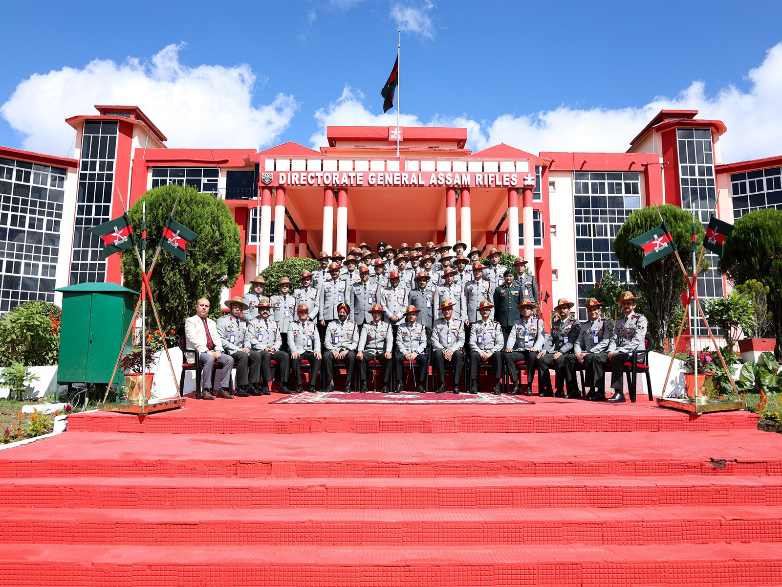 Assam Rifles Inspector General’s Conference concludes. (Photo/ANI) Assam Rifles Inspector General’s Conference concludes. (Photo/ANI)