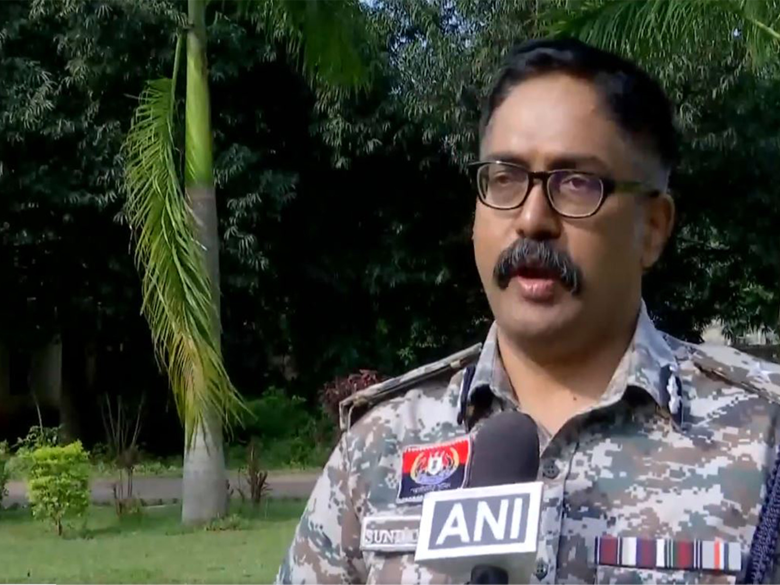 IG Bastar P Sundarraj. (Photo/ANI) IG Bastar P Sundarraj. (Photo/ANI)