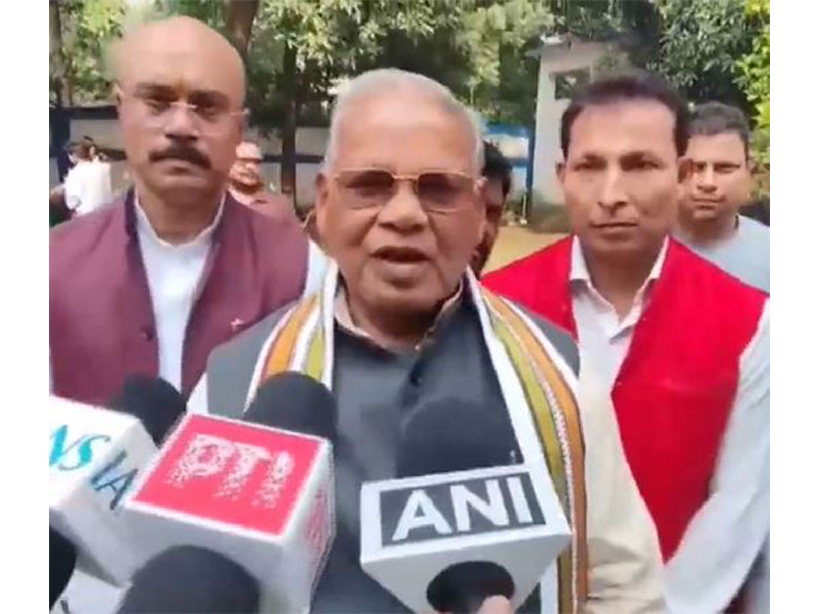 Union Minister and HAM(S) chief Jitan Ram Manjhi (Photo/ANI)