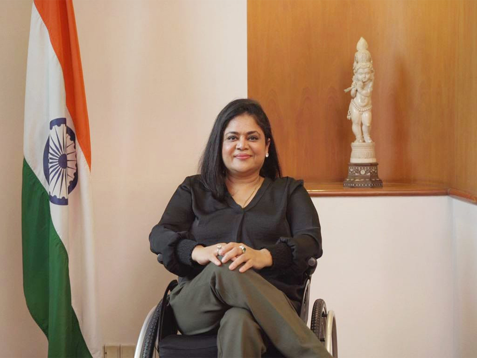 Sminu Jindal, Managing Director of Jindal SAW Limited and Founder, SVAYAM (Photo/ Office of Sminu Jindal) Sminu Jindal, Managing Director of Jindal SAW Limited and Founder, SVAYAM (Photo/ Office of Sminu Jindal)