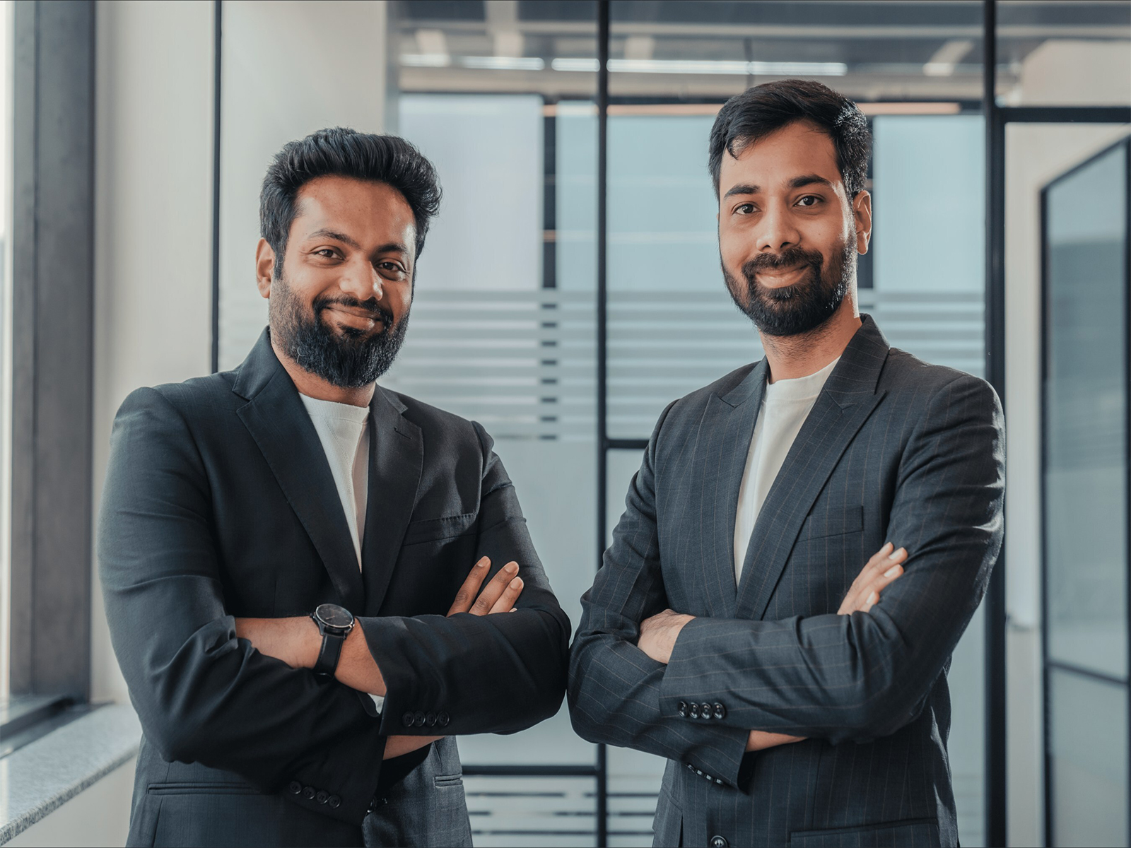 (R to L) Piyush Kedia and Roshan Shetty, Co-founders of InCommon.ai