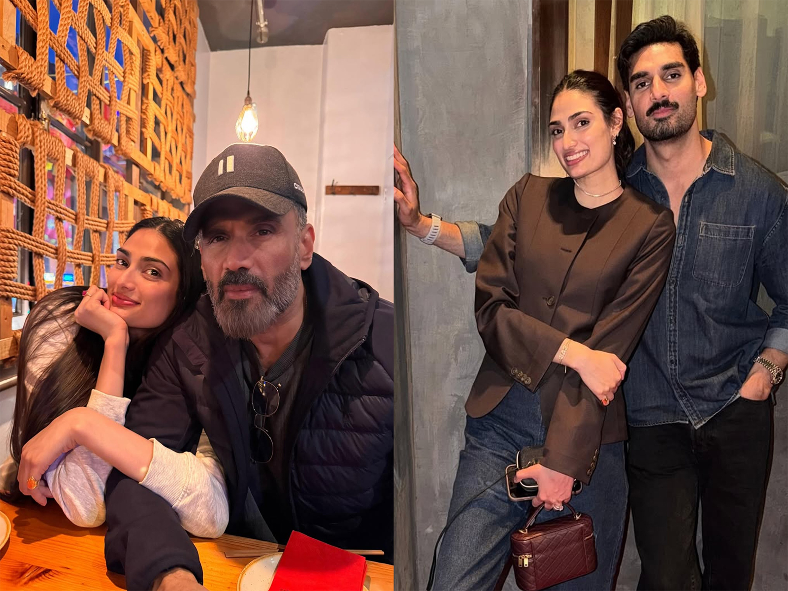 Suniel Shetty, Ahan Shetty wish Athiya on birthday (Photo/Instagram@suniel.shetty@ahan.shetty) Suniel Shetty, Ahan Shetty wish Athiya on birthday (Photo/Instagram@suniel.shetty@ahan.shetty)