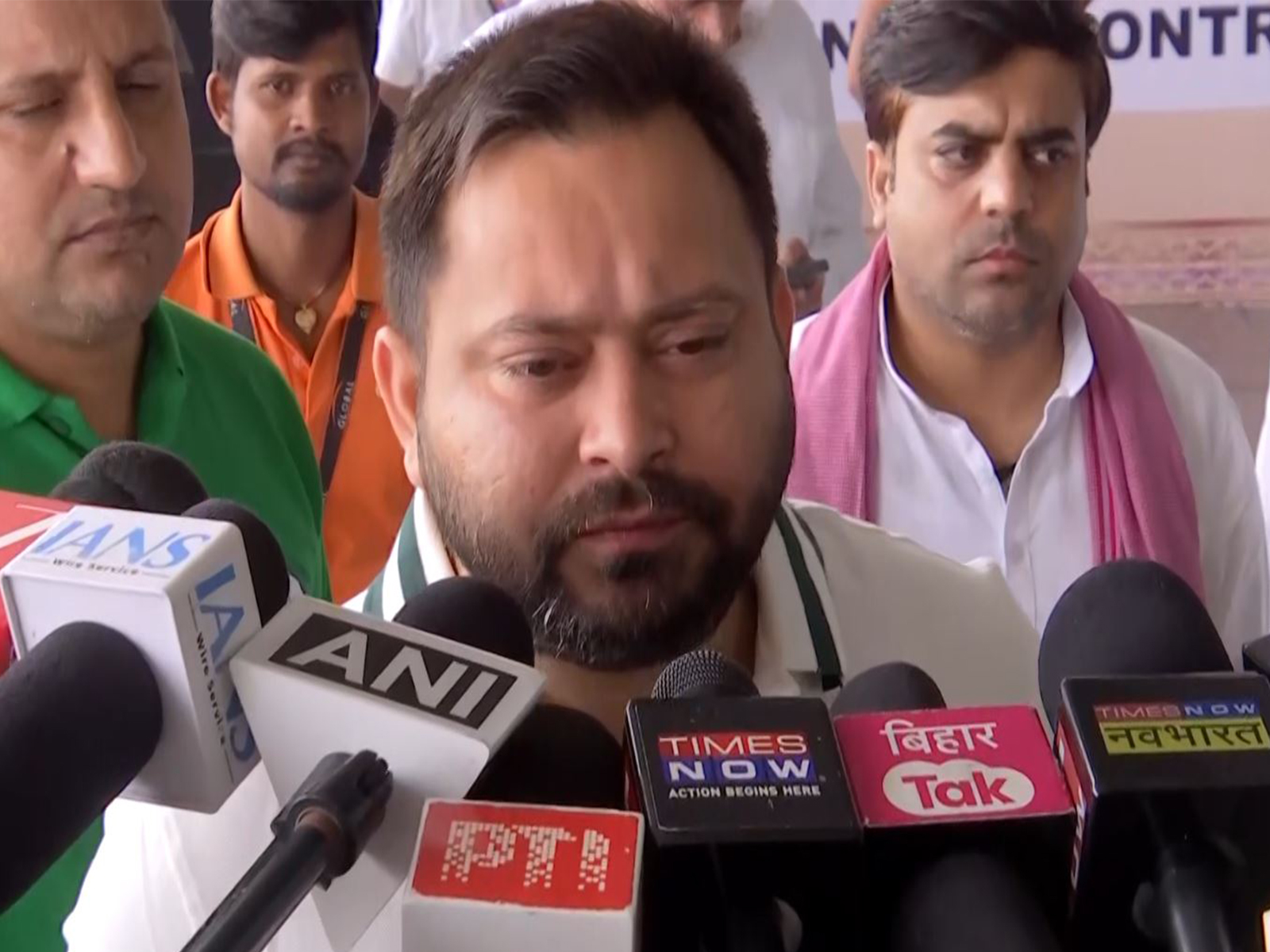 RJD leader and Mahagathbandhan's Chief Ministerial face Tejashwi Yadav (Photo/ANI) RJD leader and Mahagathbandhan's Chief Ministerial face Tejashwi Yadav (Photo/ANI)