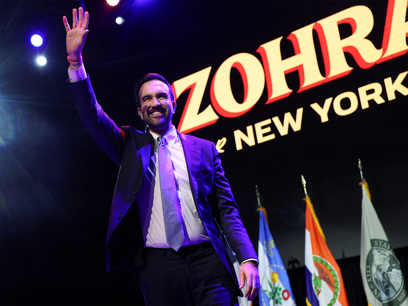 Zohran Mamdani addressing supporters after his historic NYC mayoral win. (Photo/Reuters) Zohran Mamdani addressing supporters after his historic NYC mayoral win. (Photo/Reuters)