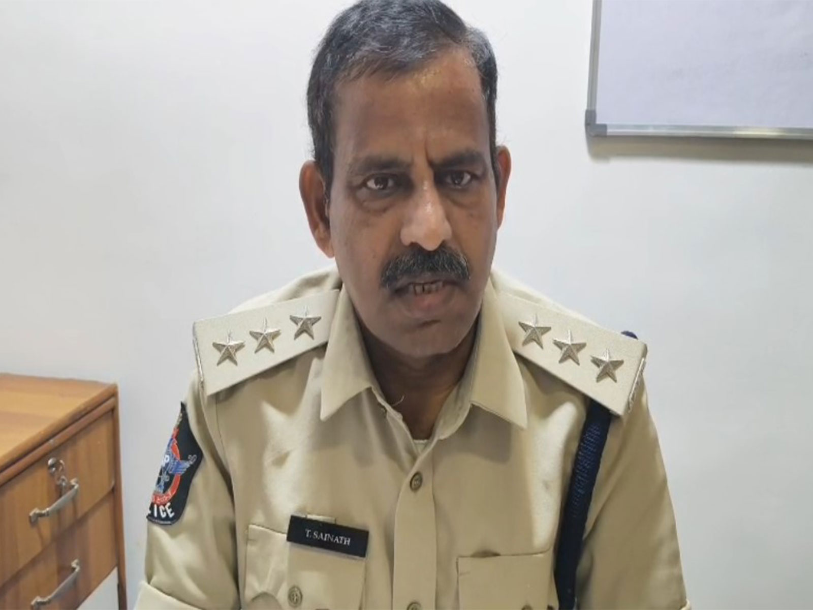 Chittoor DSP Sainath (Photo/ANI) Chittoor DSP Sainath (Photo/ANI)