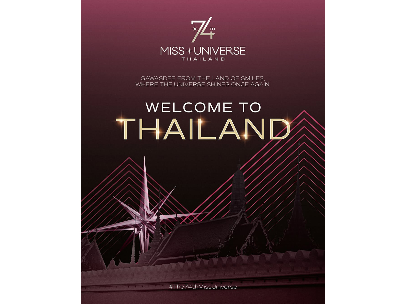 Miss Universe 2025 poster (Photo: Instagram/@missuniversethailand) Miss Universe 2025 poster (Photo: Instagram/@missuniversethailand)