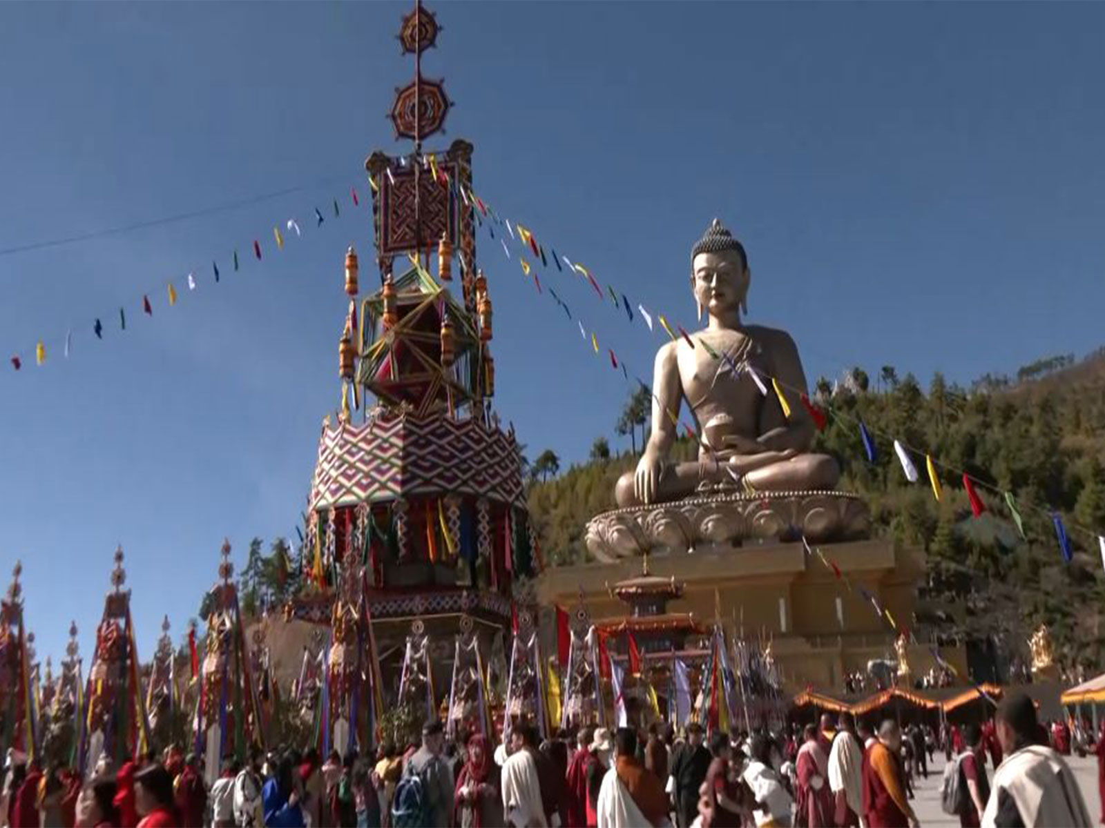    Global Peace Prayer Festival in Bhutan (Photo/ANI)