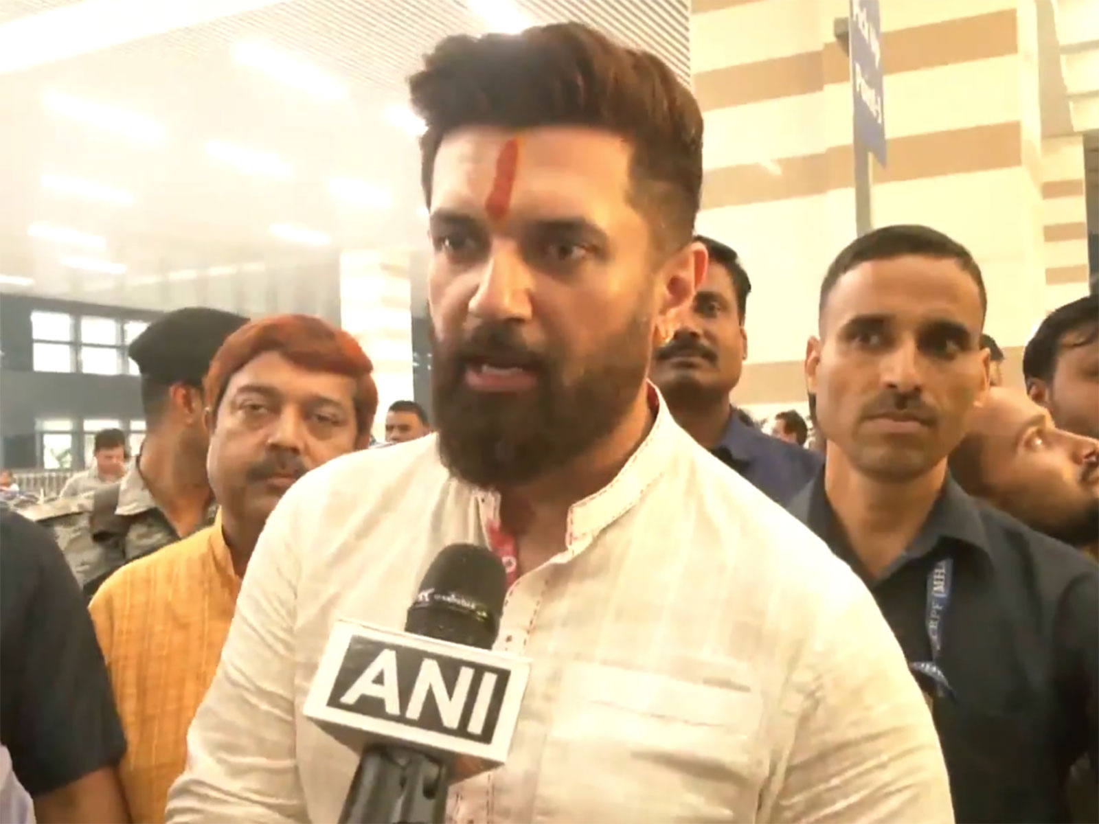 Union Minister and Lok Janshakti Party (Ram Vilas) chief Chirag Paswan (Photo/ANI) Union Minister and Lok Janshakti Party (Ram Vilas) chief Chirag Paswan (Photo/ANI)