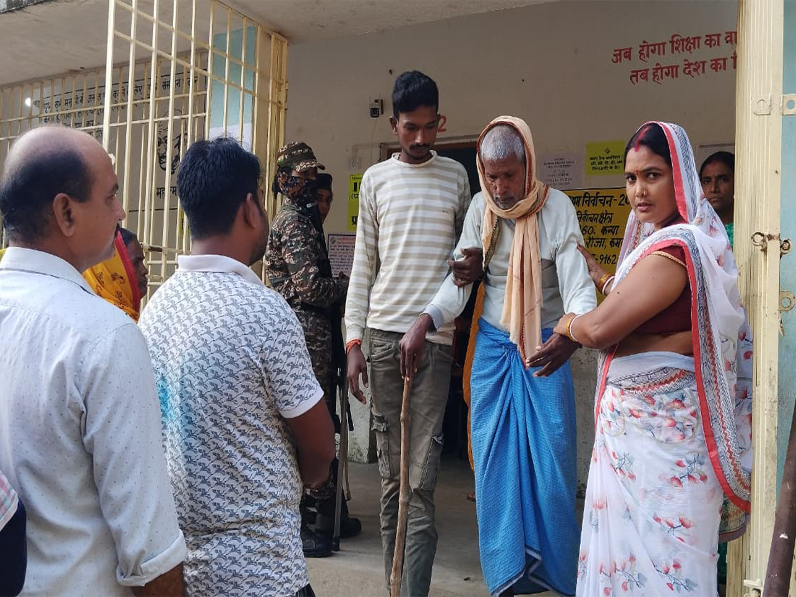 Voters cast their votes in Bihar (Photo/ECI) Voters cast their votes in Bihar (Photo/ECI)