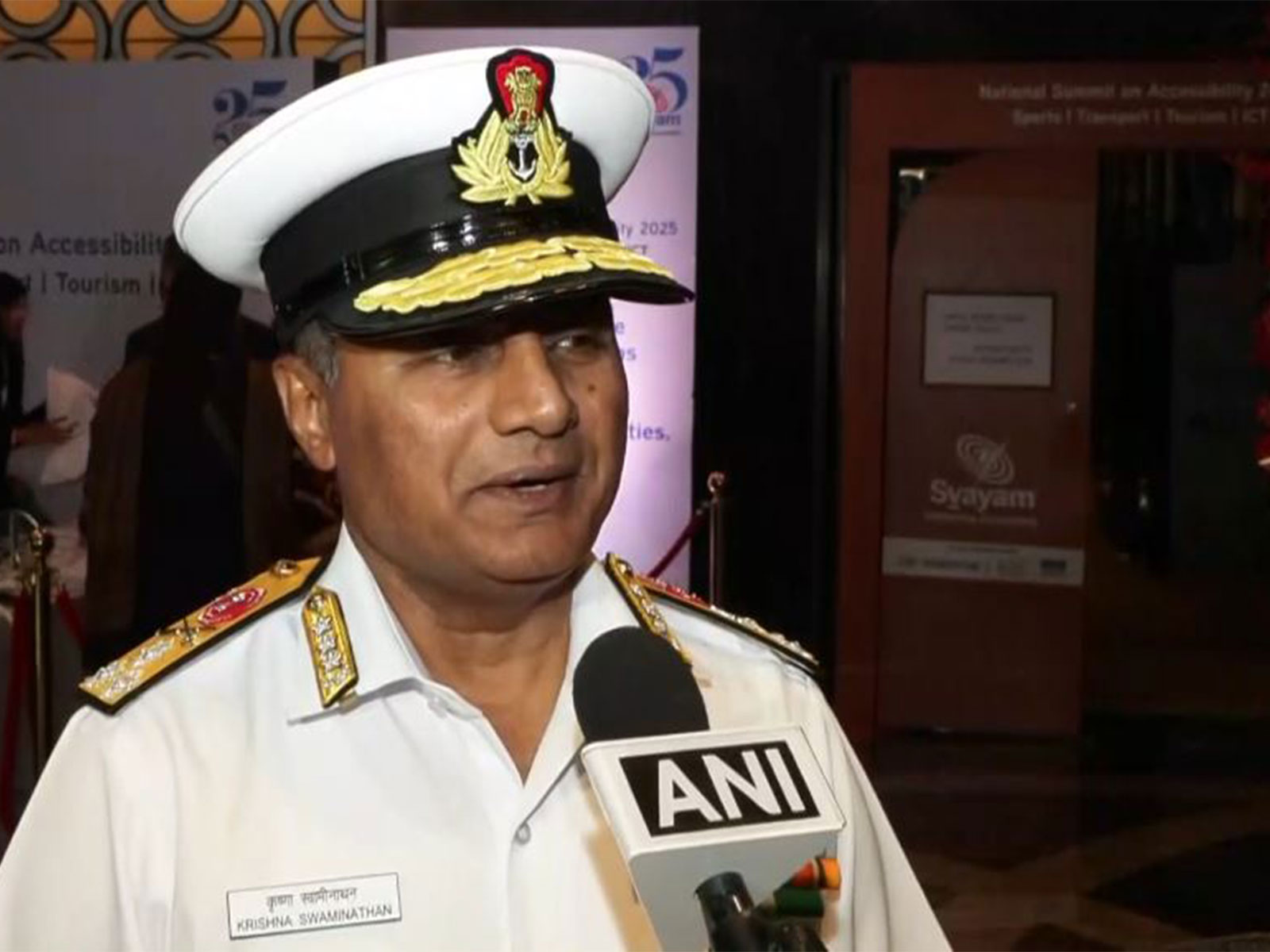 Vice Admiral Krishna Swaminathan (Photo/ANI) Vice Admiral Krishna Swaminathan (Photo/ANI)