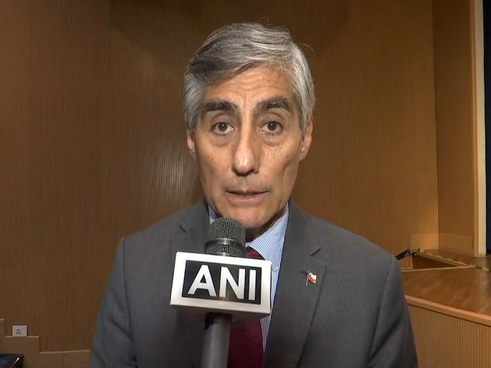 Chile’s Ambassador to India, Juan Angulo (Image: ANI) Chile’s Ambassador to India, Juan Angulo (Image: ANI)