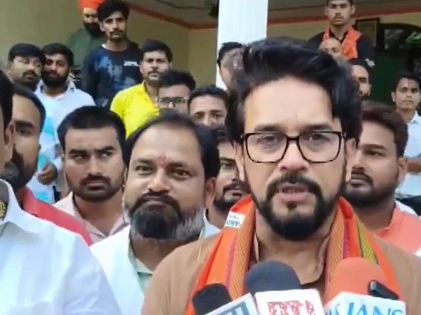 BJP MP Anurag Thakur (Photo/ANI)