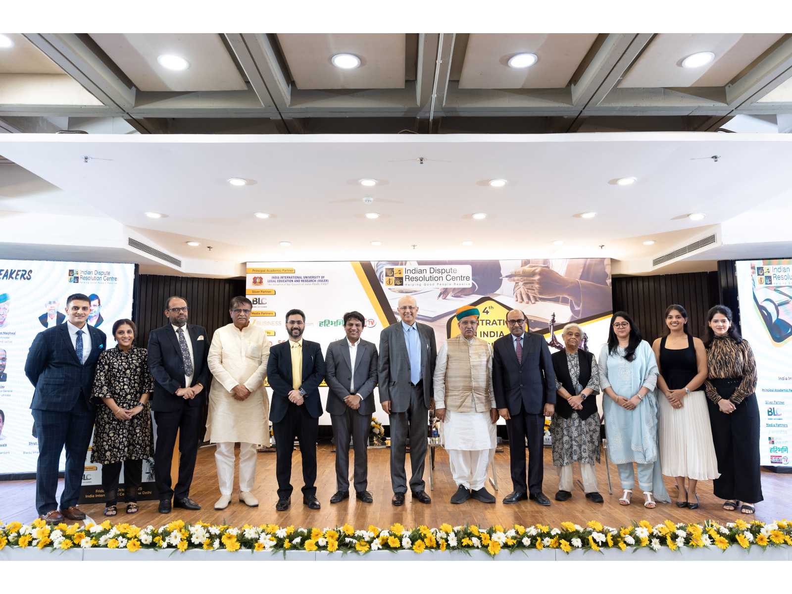IDRC's 4th Arbitration in India Conclave 2025, Law Min. Meghwal, HMJ Manmohan, Sh. OP Dhankar & Ors IDRC's 4th Arbitration in India Conclave 2025, Law Min. Meghwal, HMJ Manmohan, Sh. OP Dhankar & Ors